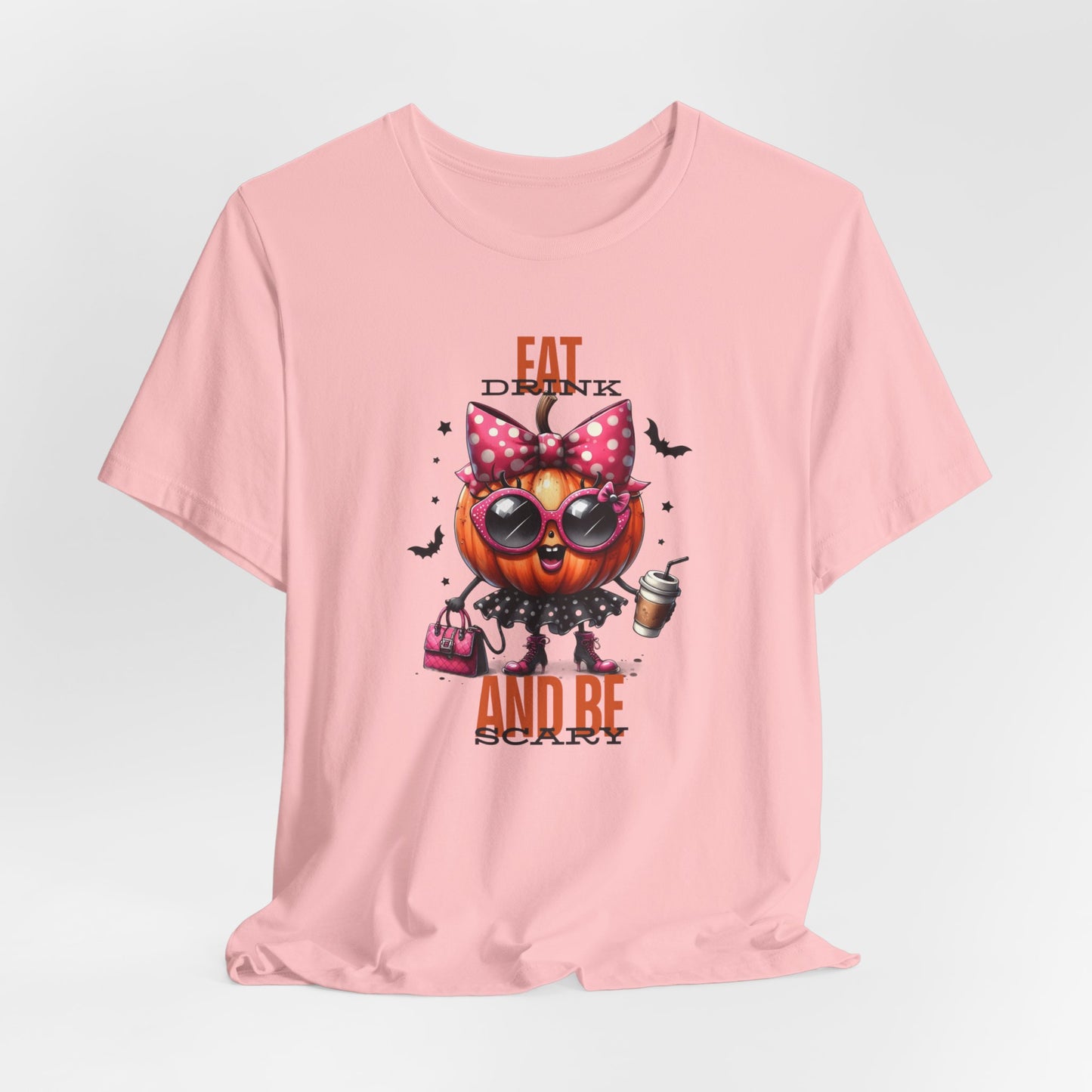 Eat Drink And Be Scary Halloween T-shirt, Happy Halloween T-shirt, Trick Or Treat T-shirt, Halloween T-shirt, Cool Halloween T-shirt, Spooky T-shirt,