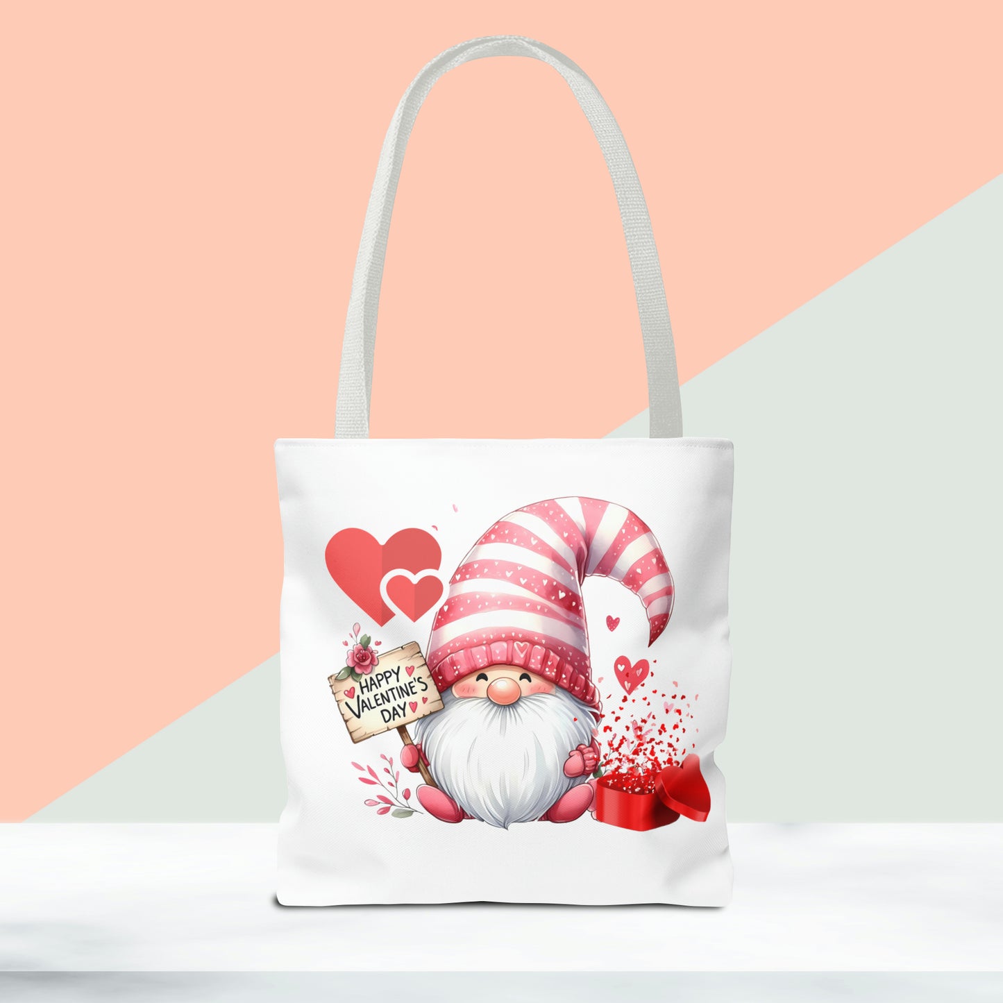 Happy Valentines Day Tote Bag