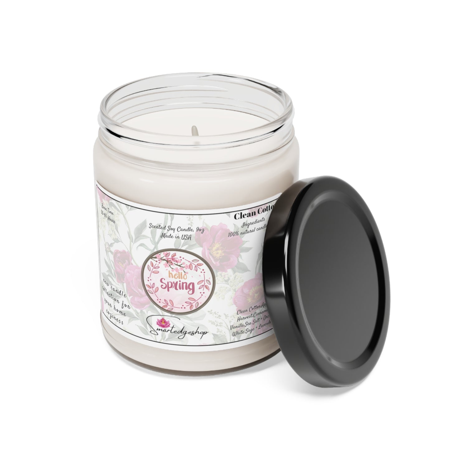 Hello Spring Scented Soy Candle, 9oz