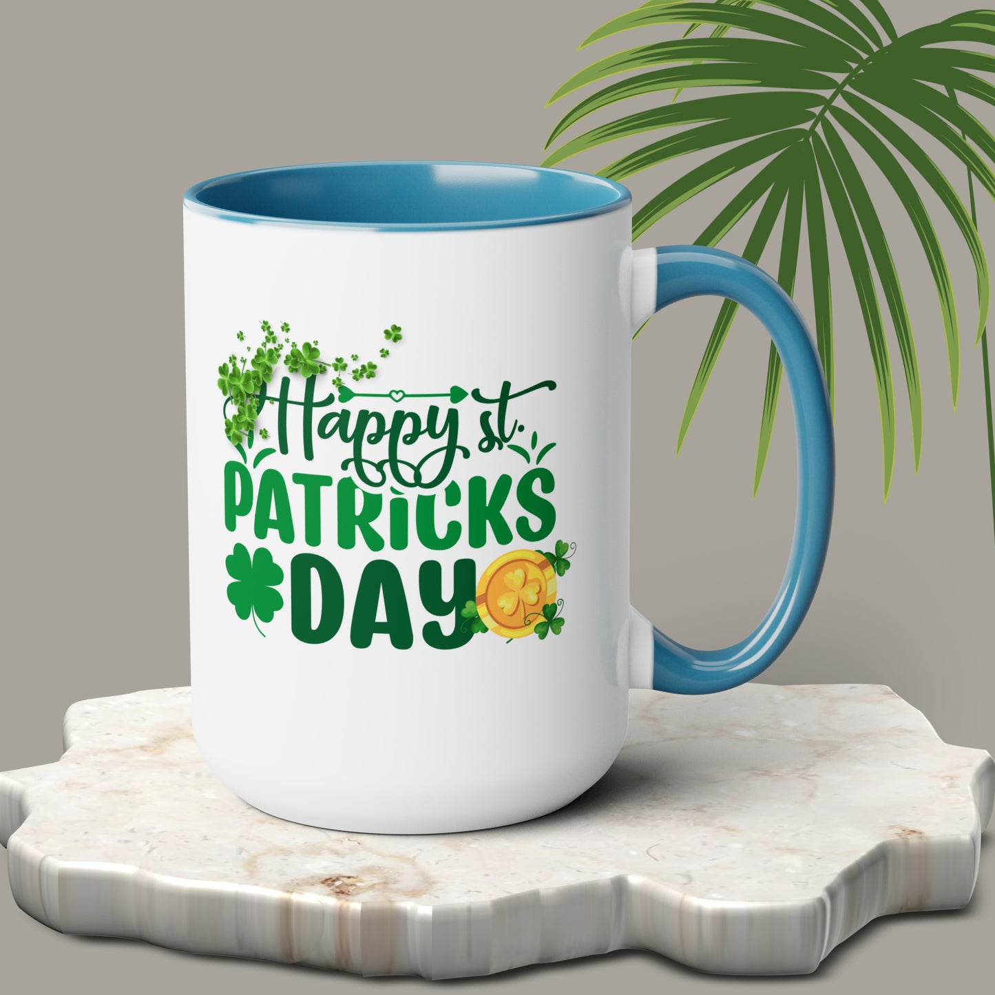 St Patrick's Day two-Tone Coffee Mugs, 15oz