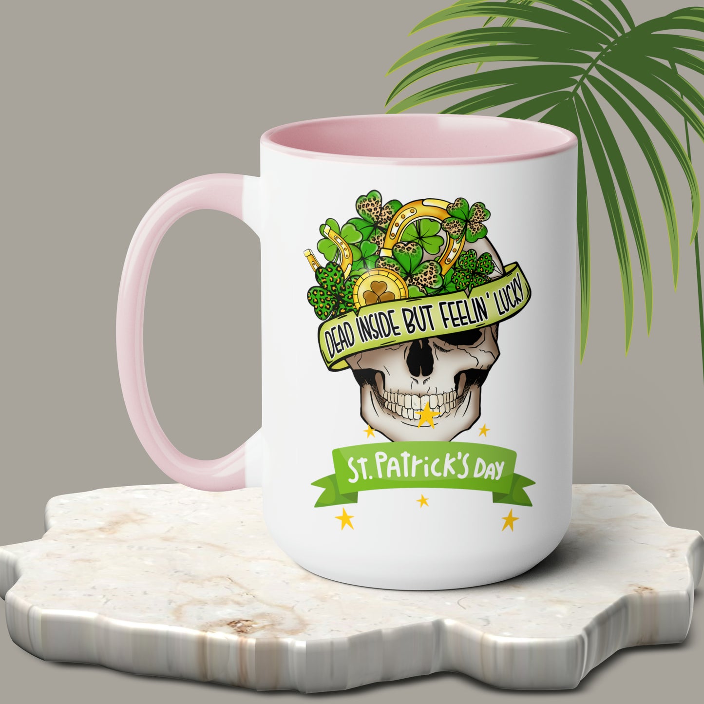 St Patrick's Day two-Tone Coffee Mugs, 15oz