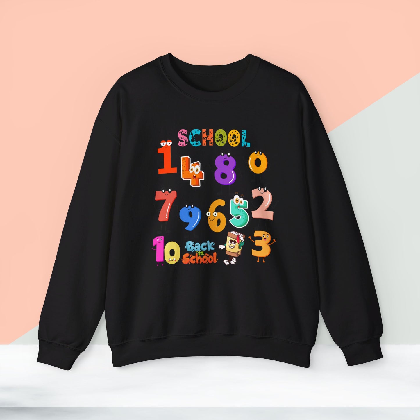 We Love Teachers Sweatshirt, Back To school unisex heavy blend crewneck sweatshirt, Teacher Back To school  Sweatshirt. First Day Vibes Sweatshirt.