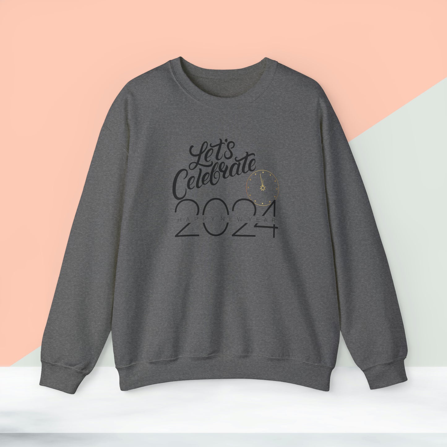 Happy New Year Unisex Heavy Blend™ Crewneck Sweatshirt