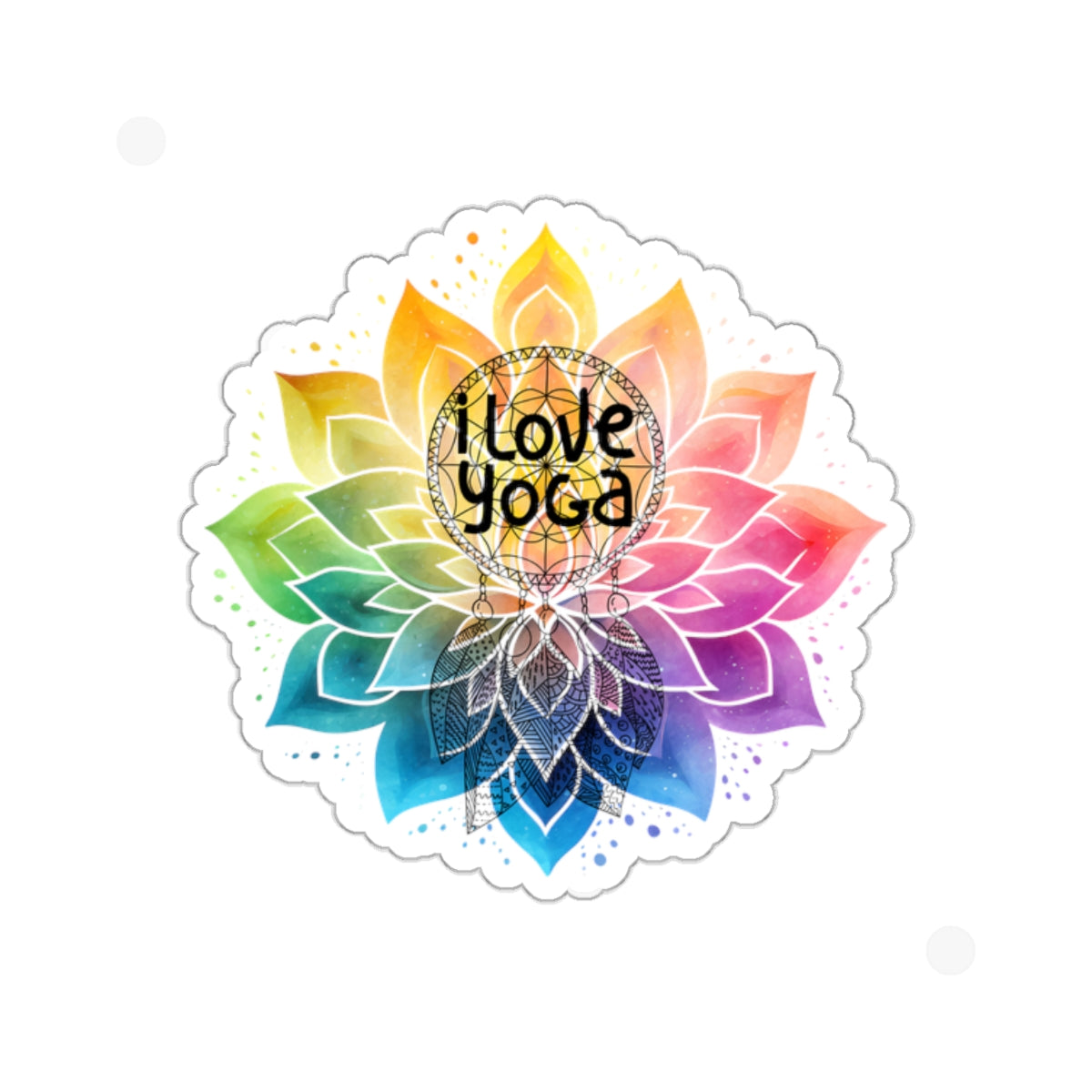 I Love Yoga Kiss-Cut Stickers, Love Yourself Kiss-Cut Stickers, Cute Yoga Kiss-Cut Stickers, Mindful Gift, Yoga lovers Kiss-Cut Stickers, Yoga Instructor Gift, Gift For Yoga lovers, Gift For Yogi.