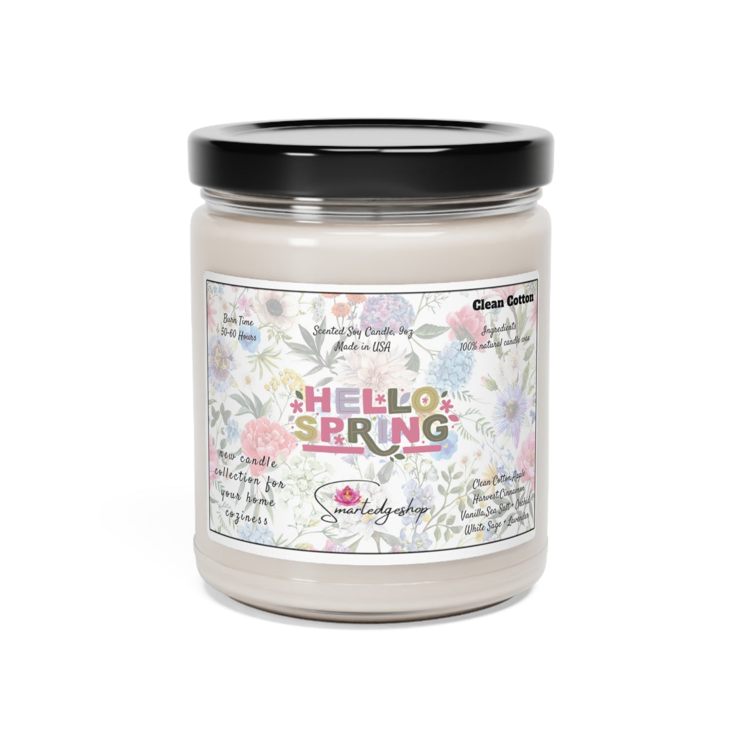 Hello Spring Scented Soy Candle, 9oz