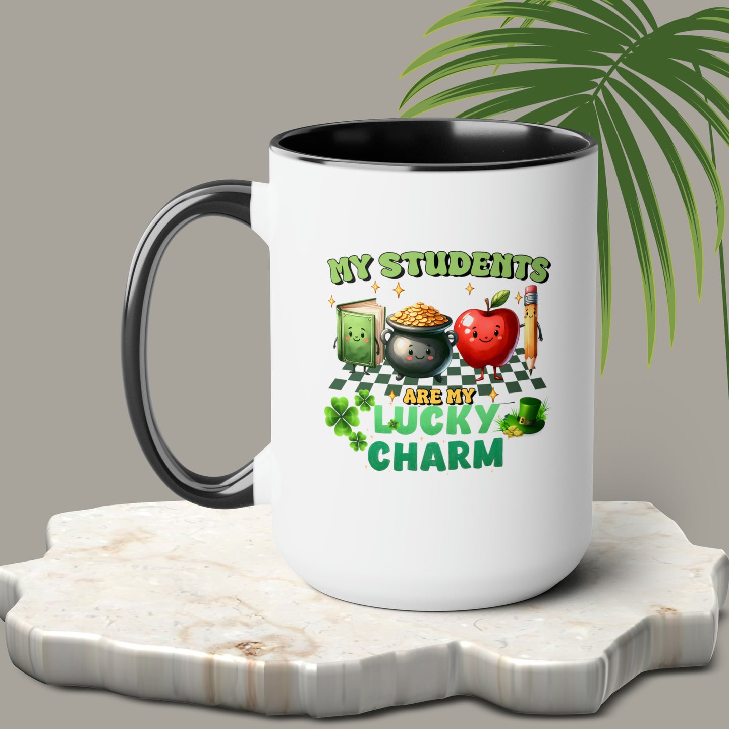 St Patrick's Day two-Tone Coffee Mugs, 15oz