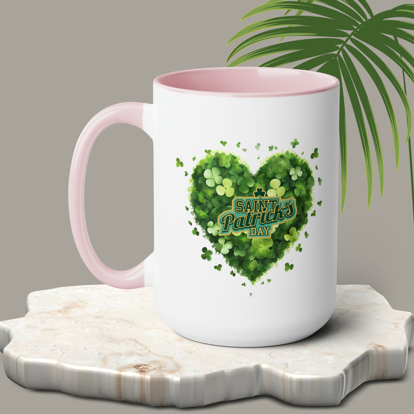 St Patrick's Day two-Tone Coffee Mugs, 15oz