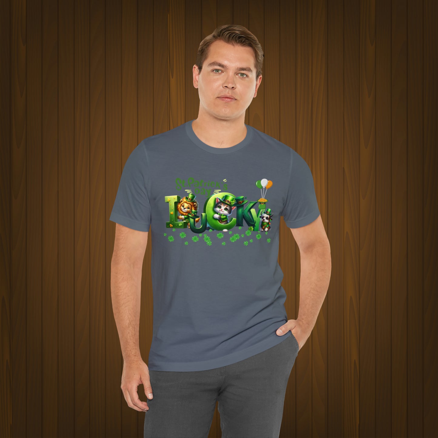 St Patrick's Day Unisex Jersey Short Sleeve Tee