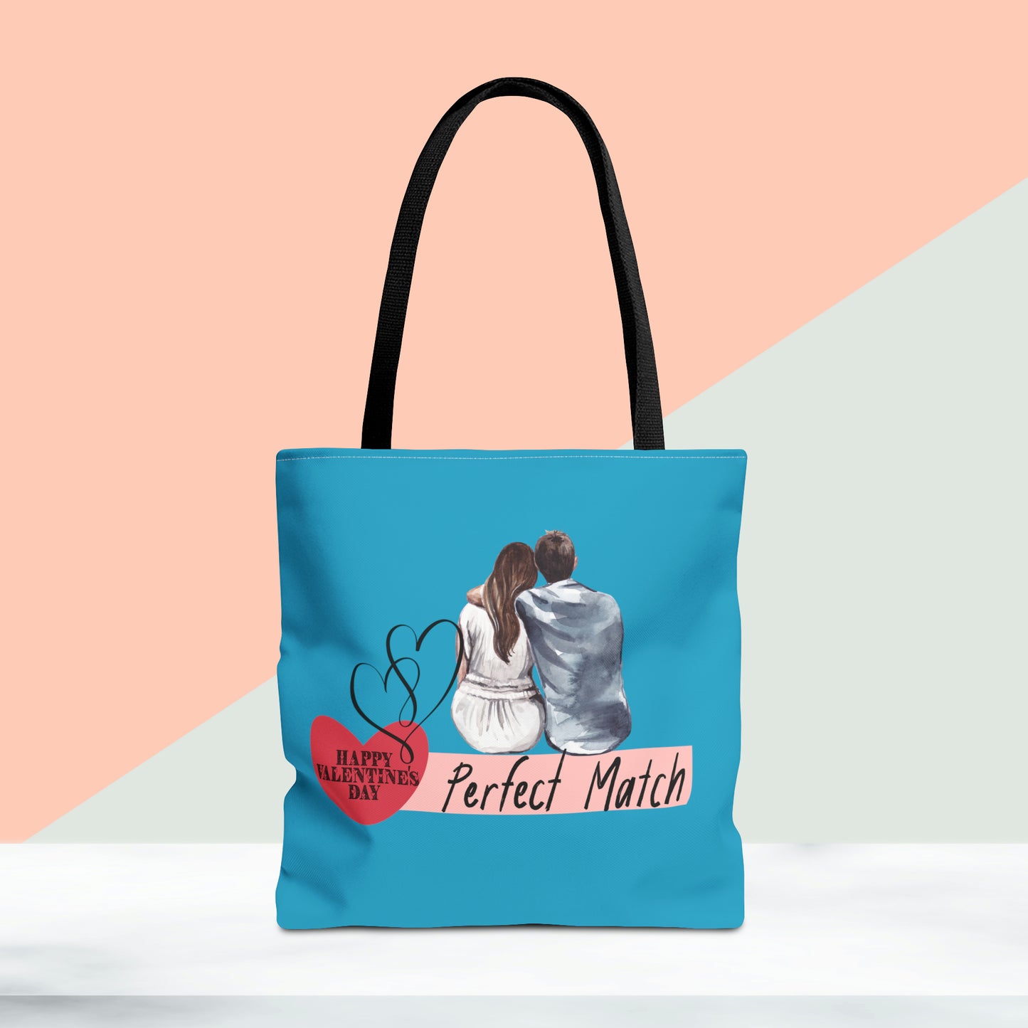 Happy Valentines Day Tote Bag