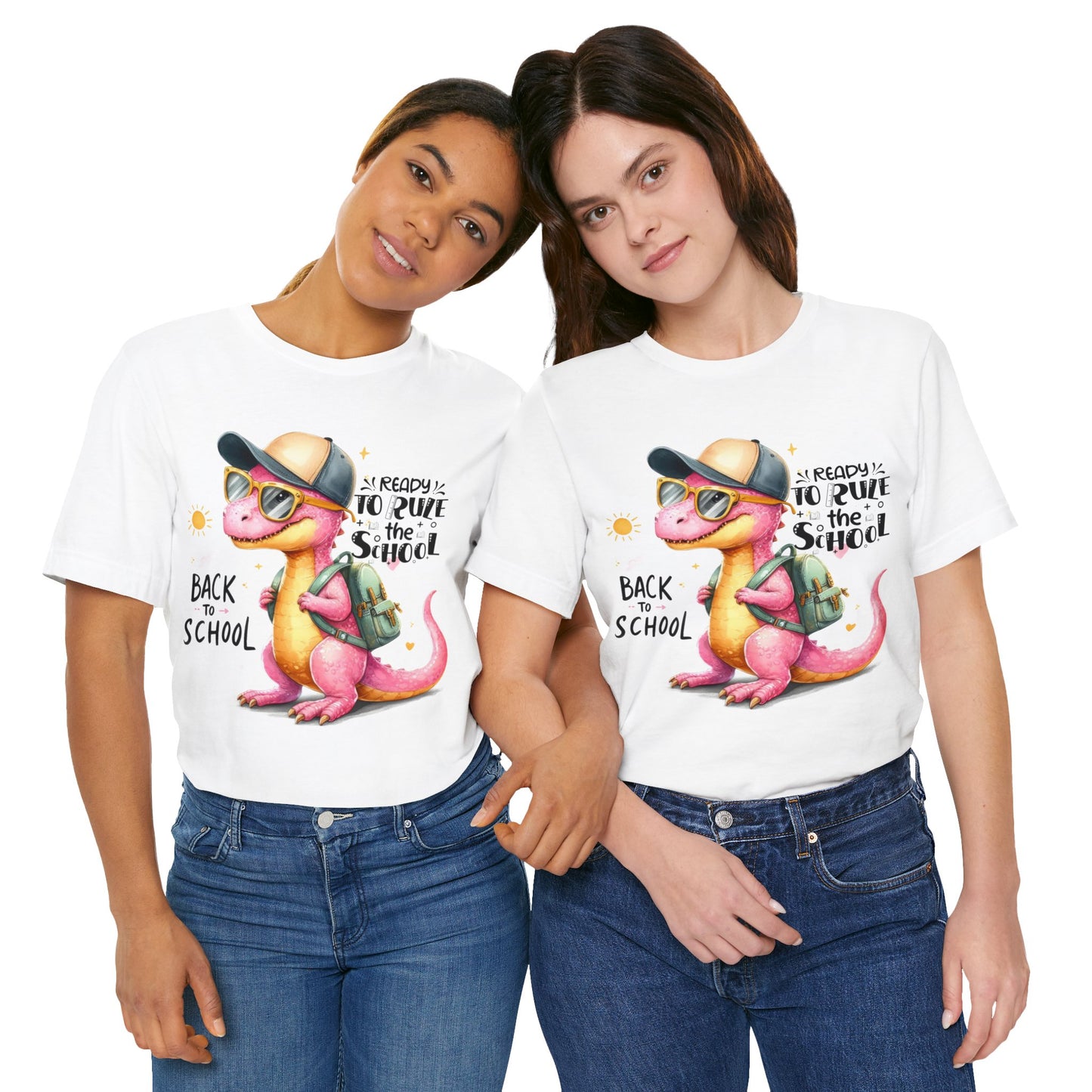 Ready To Rule The School T-shirt, Back To School T-Shirt, Teacher Back To school unisex jersey short sleeve.First Day Vibes T-Shirt.