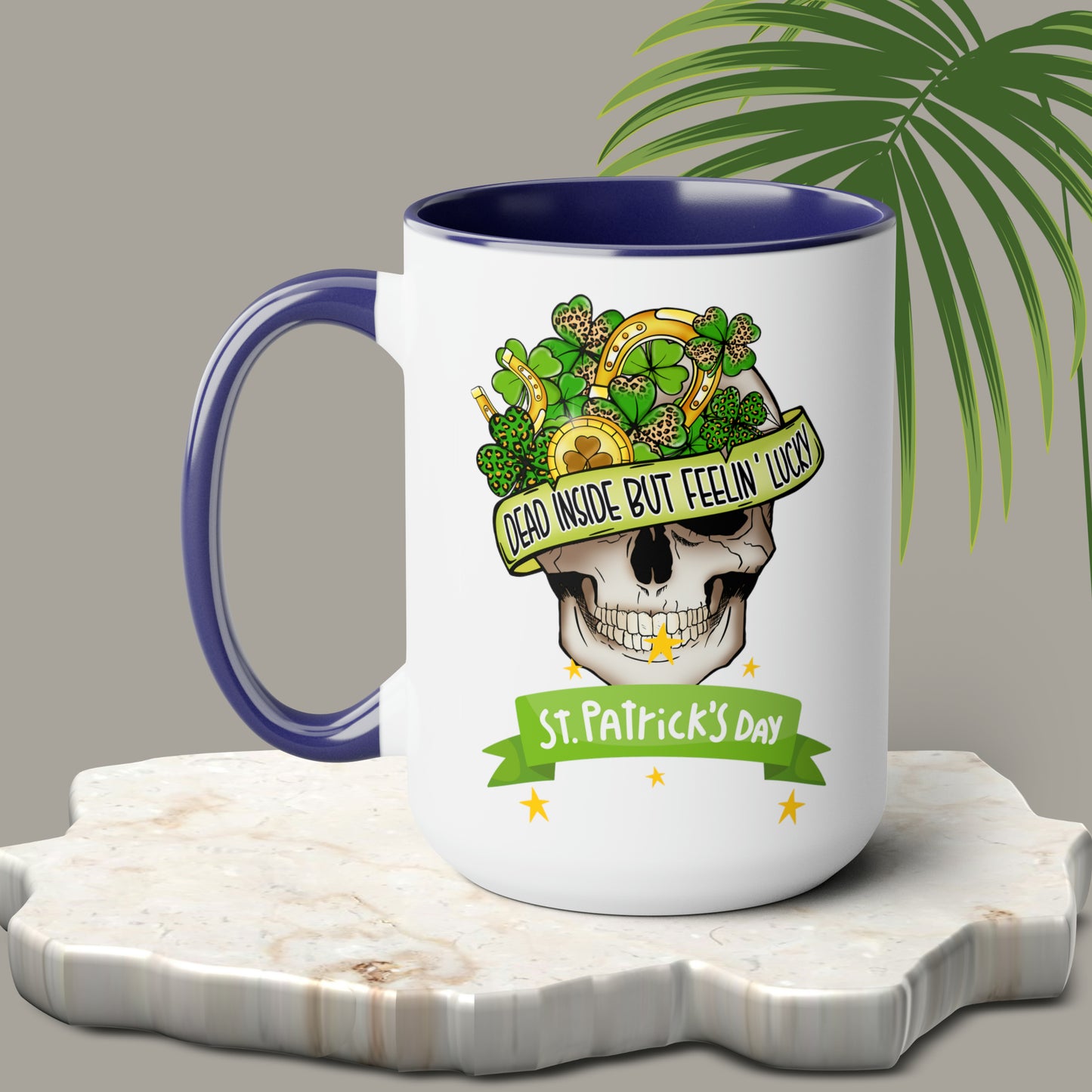 St Patrick's Day two-Tone Coffee Mugs, 15oz