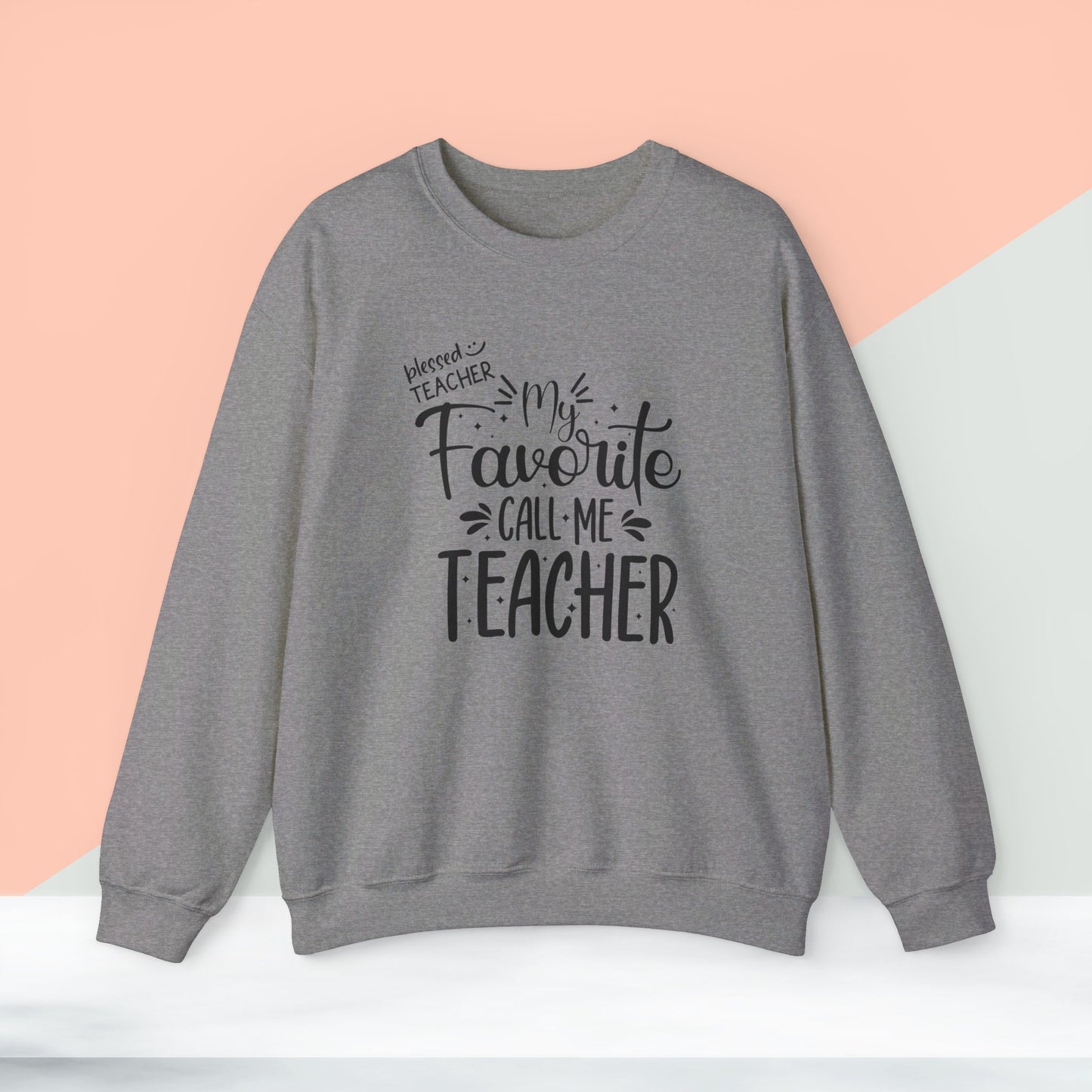 We Love Teachers Sweatshirt, Back To school unisex heavy blend crewneck sweatshirt, Teacher Back To school  Sweatshirt. First Day Vibes Sweatshirt.