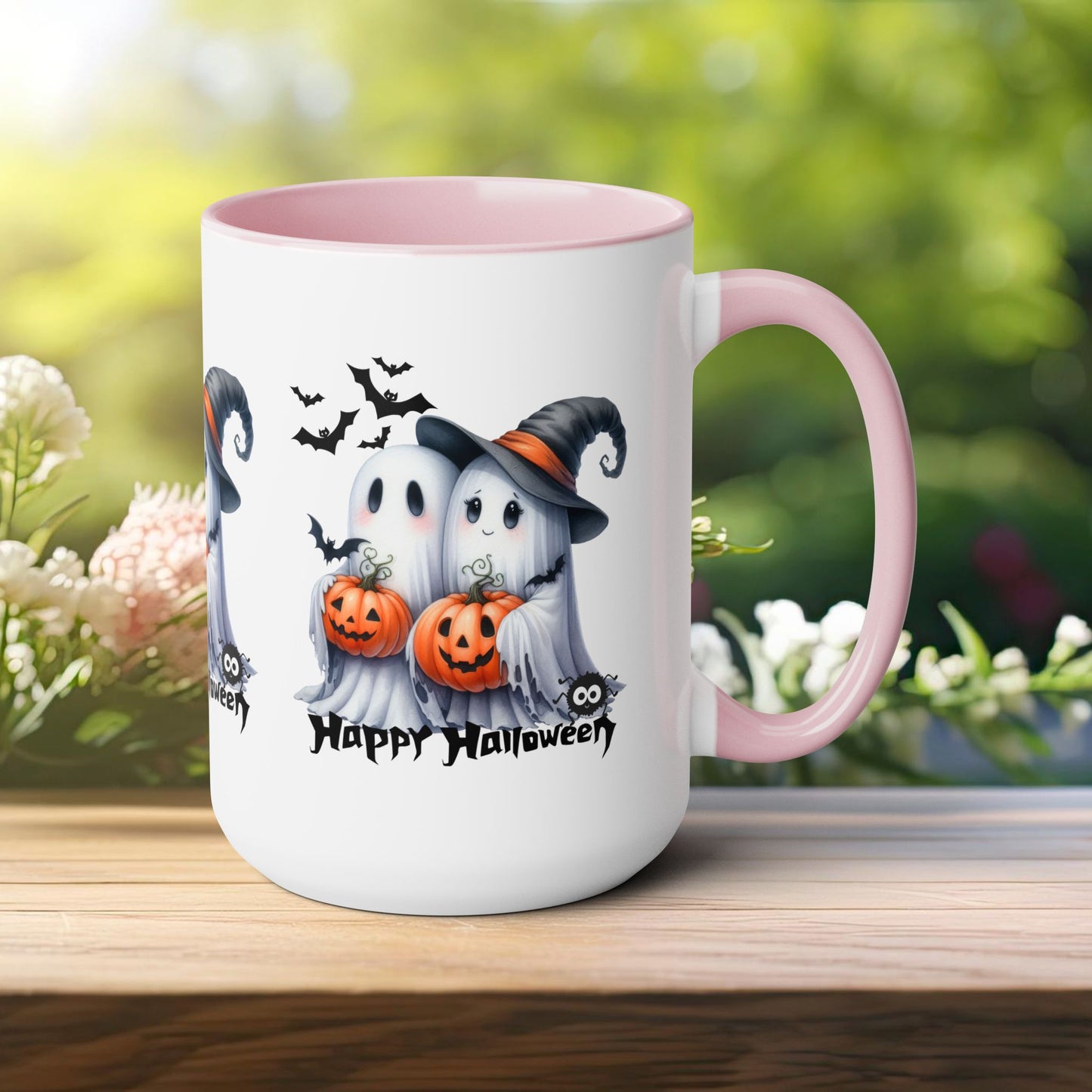 Happy Halloween Coffee Mug,  Let's Go Halloween Coffee Mug, Trick or Treat Halloween Coffee Mug, Cute Skeleton Coffee Mug, Spooky Season Halloween Coffee Mug.