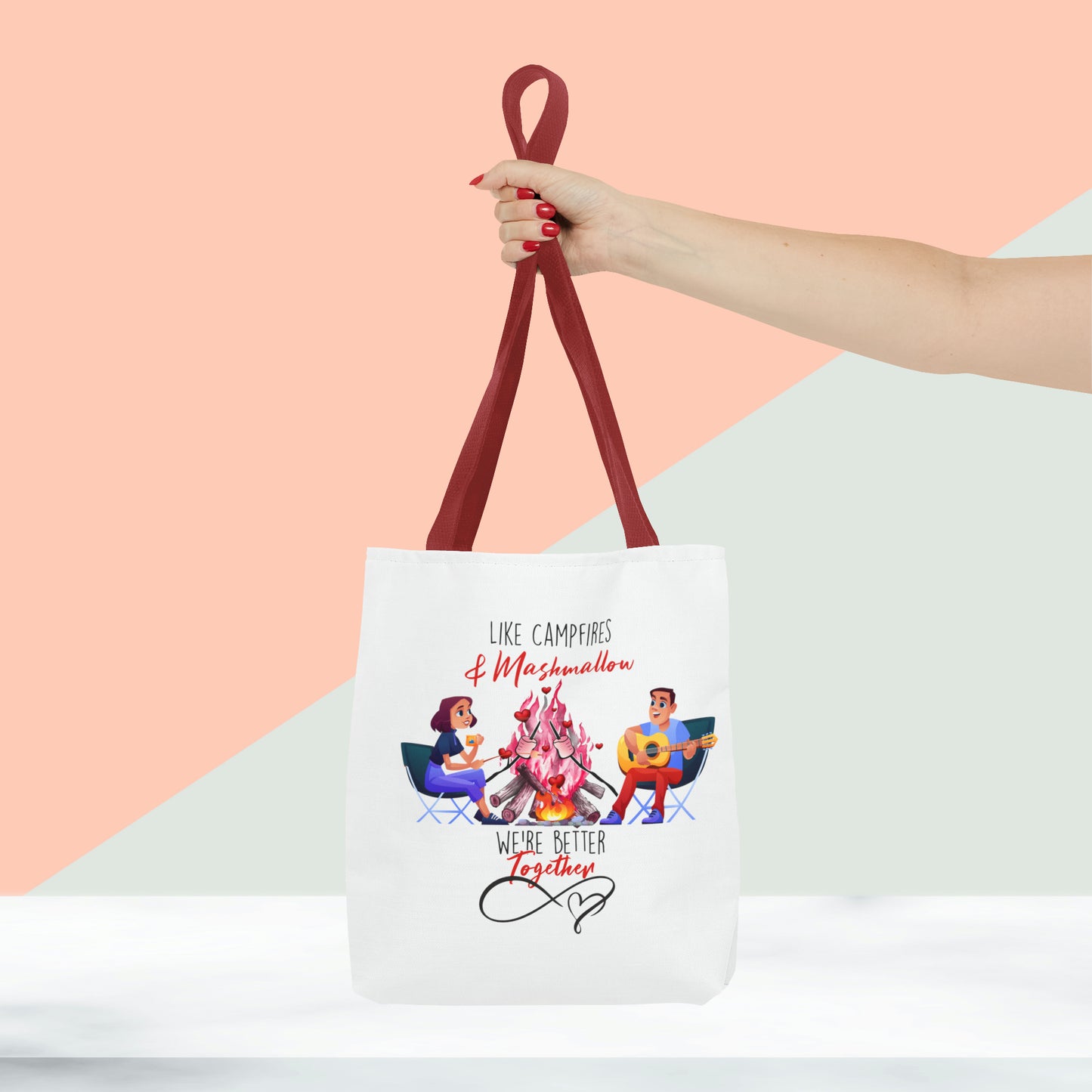 Happy Valentines Day Tote Bag