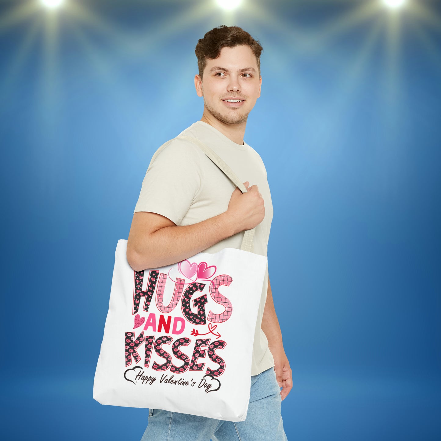 Happy Valentines Day Tote Bag