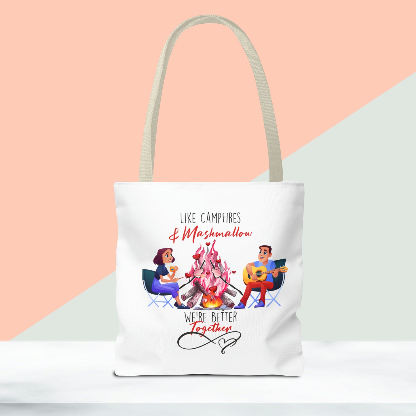 Happy Valentines Day Tote Bag