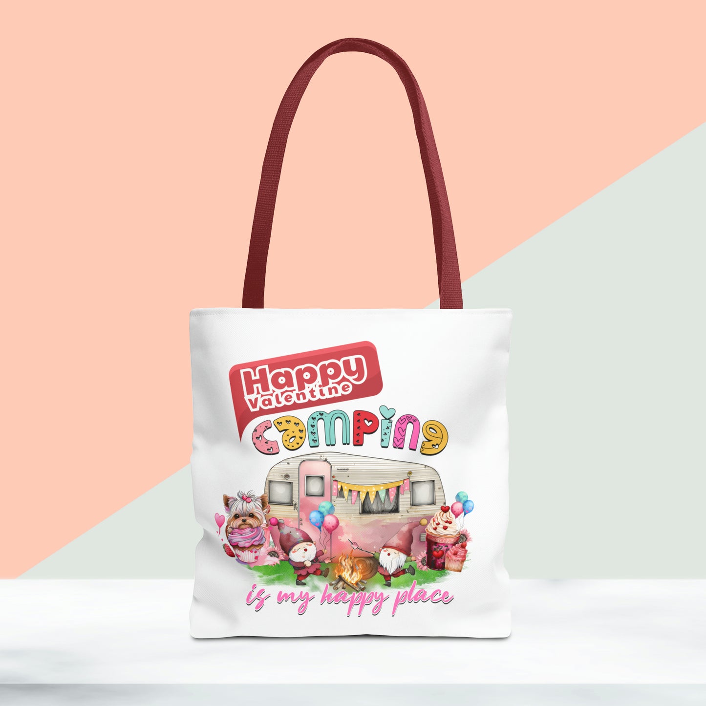 Happy Valentines Day Tote Bag