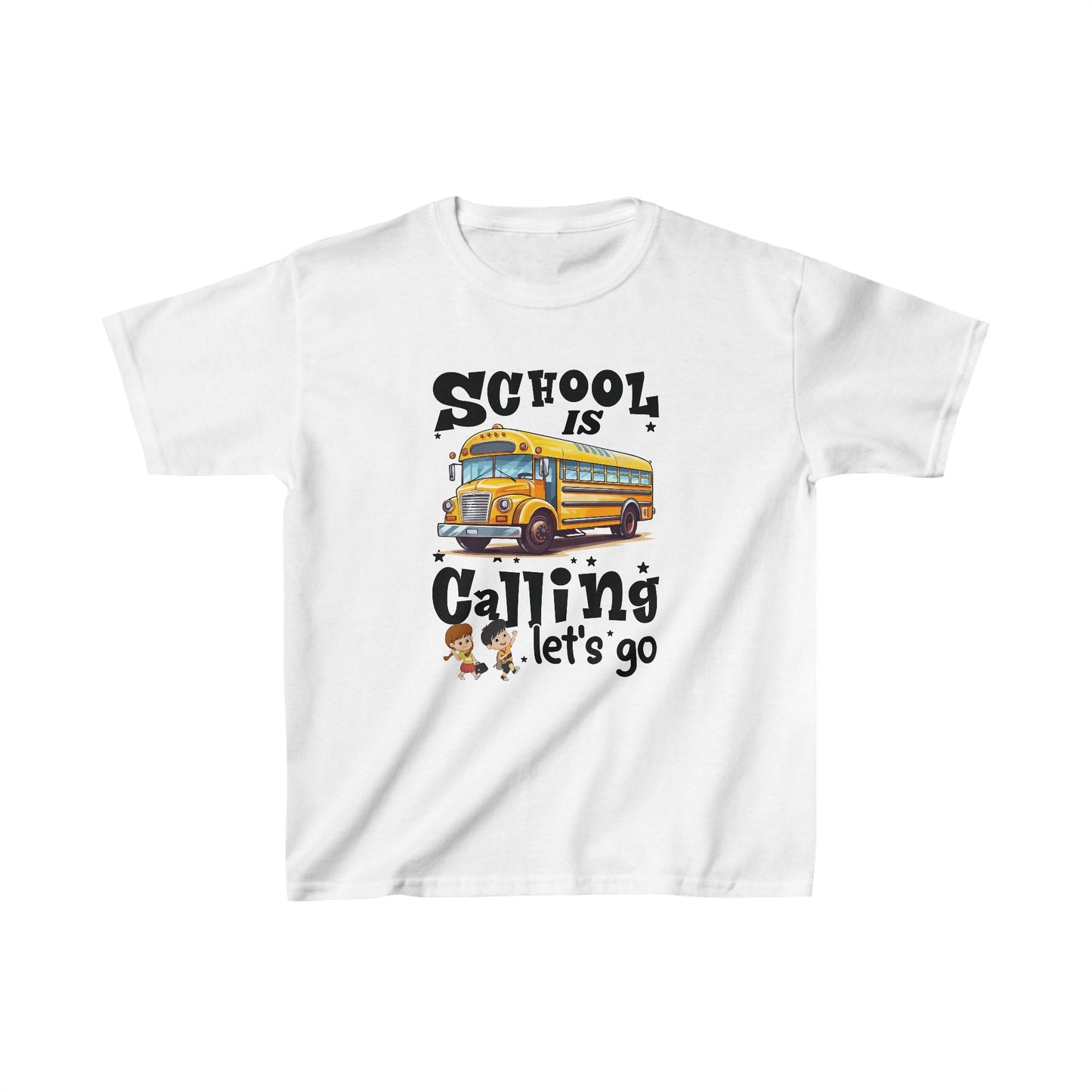 School Is Calling Kids T-Shirt, Ready To Rule The School Kids Shirt, Back To School Kids Heavy Cotton™ Tee, Back to school Kids Shirt, 1st Day Of School Shirt, Back To School Cotton T-Shirt.