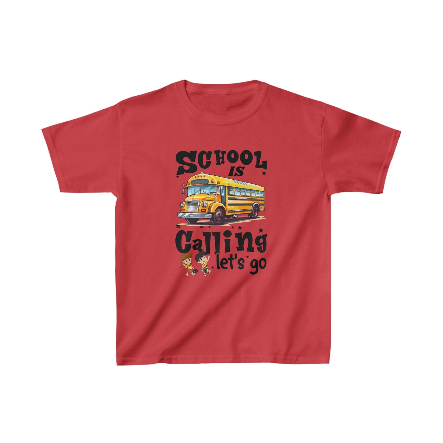 School Is Calling Kids T-Shirt, Ready To Rule The School Kids Shirt, Back To School Kids Heavy Cotton™ Tee, Back to school Kids Shirt, 1st Day Of School Shirt, Back To School Cotton T-Shirt.