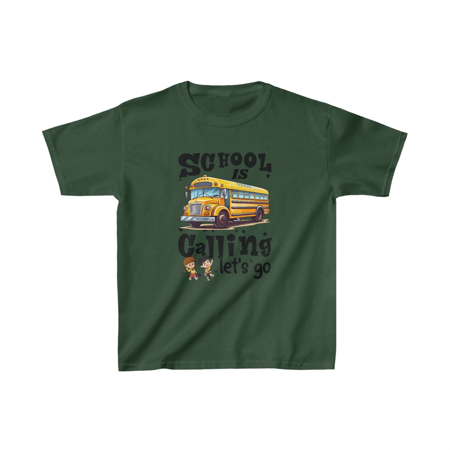 School Is Calling Kids T-Shirt, Ready To Rule The School Kids Shirt, Back To School Kids Heavy Cotton™ Tee, Back to school Kids Shirt, 1st Day Of School Shirt, Back To School Cotton T-Shirt.