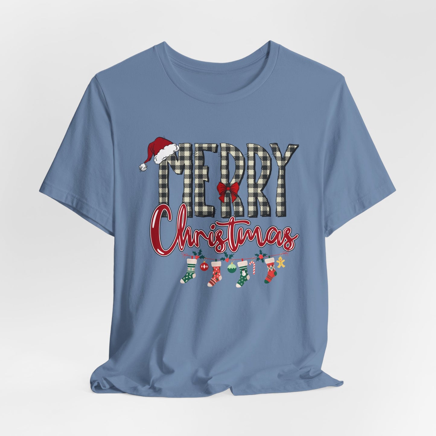 Merry Christmas Unisex Tee, Christmas Shirt, Christmas Outfit, Merry Christmas T-shirt, Merry Christmas 2024 T-shirt, Christmas Gift, Family Holiday Outfit.