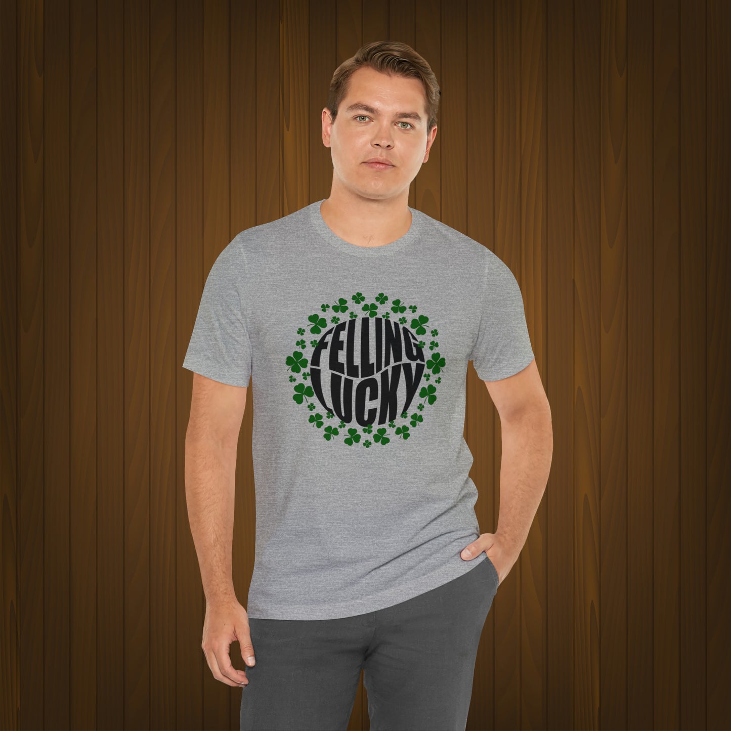 St Patrick's Day Unisex Jersey Short Sleeve Tee