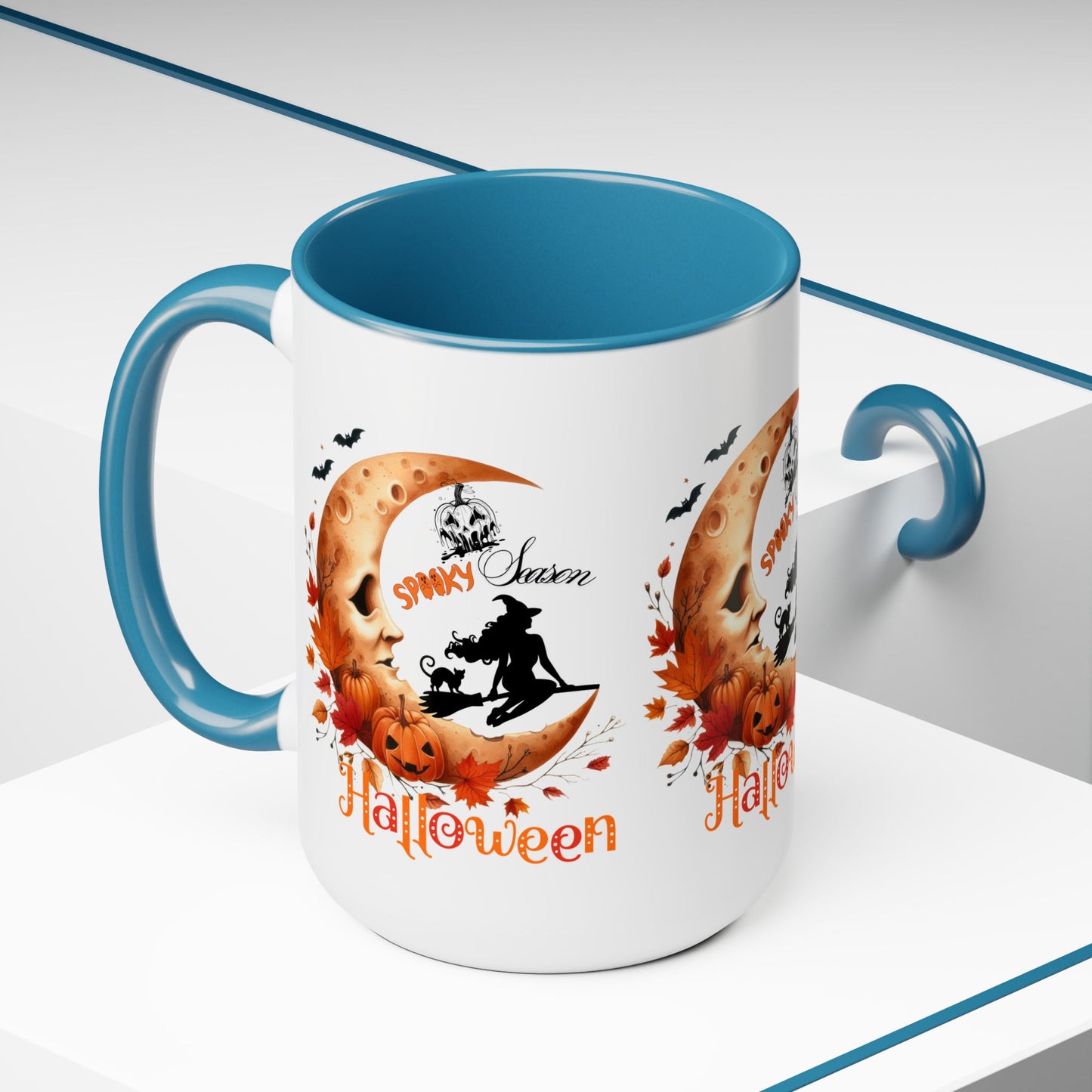 Happy Halloween Coffee Mug,  Let's Go Halloween Coffee Mug, Trick or Treat Halloween Coffee Mug, Cute Skeleton Coffee Mug, Spooky Season Halloween Coffee Mug.