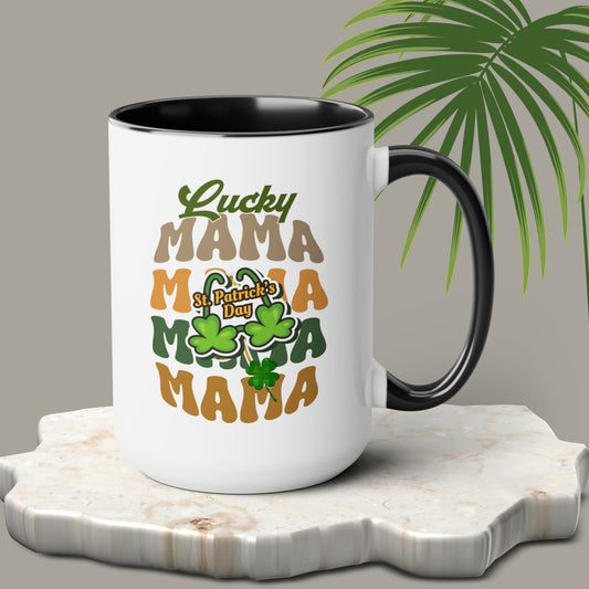 St Patrick's Day two-Tone Coffee Mugs, 15oz