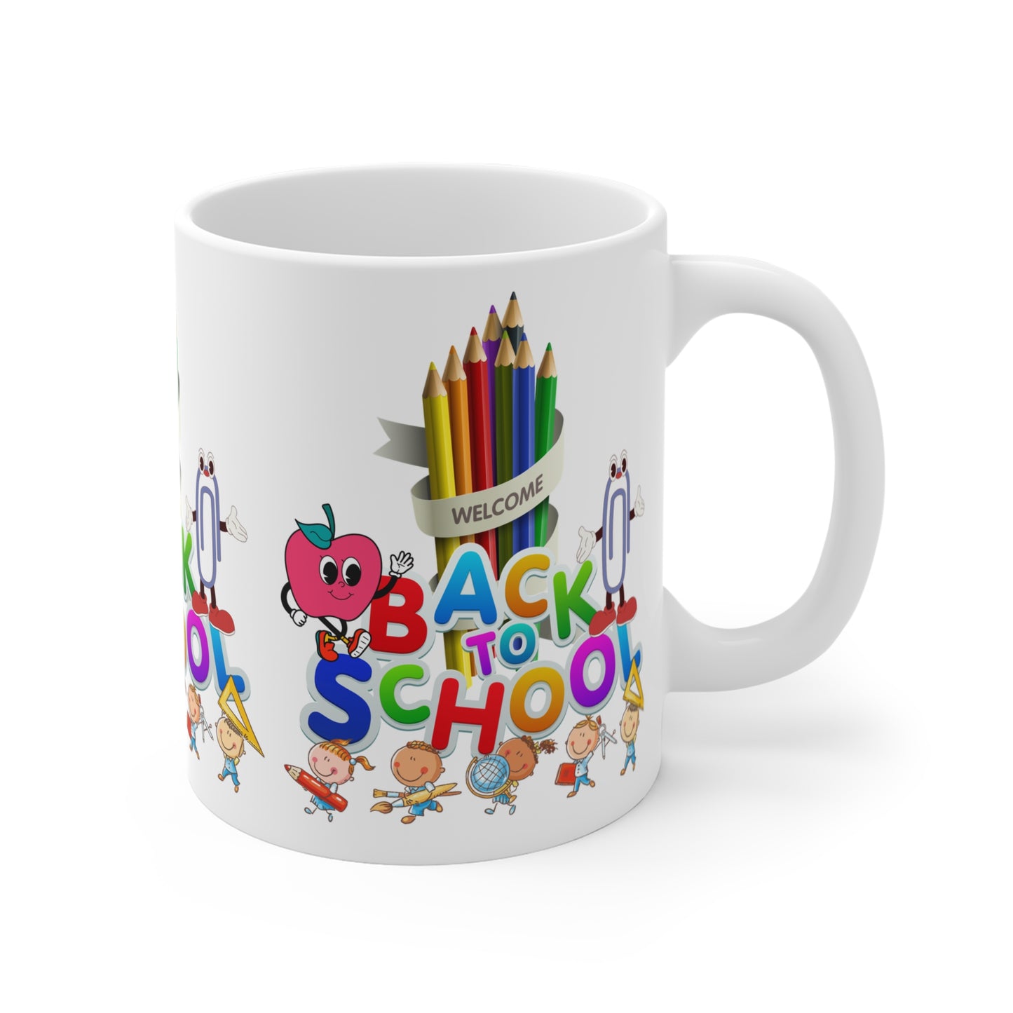 Back To School Mug.11oz. Ready To Rule The School Mug.11oz.