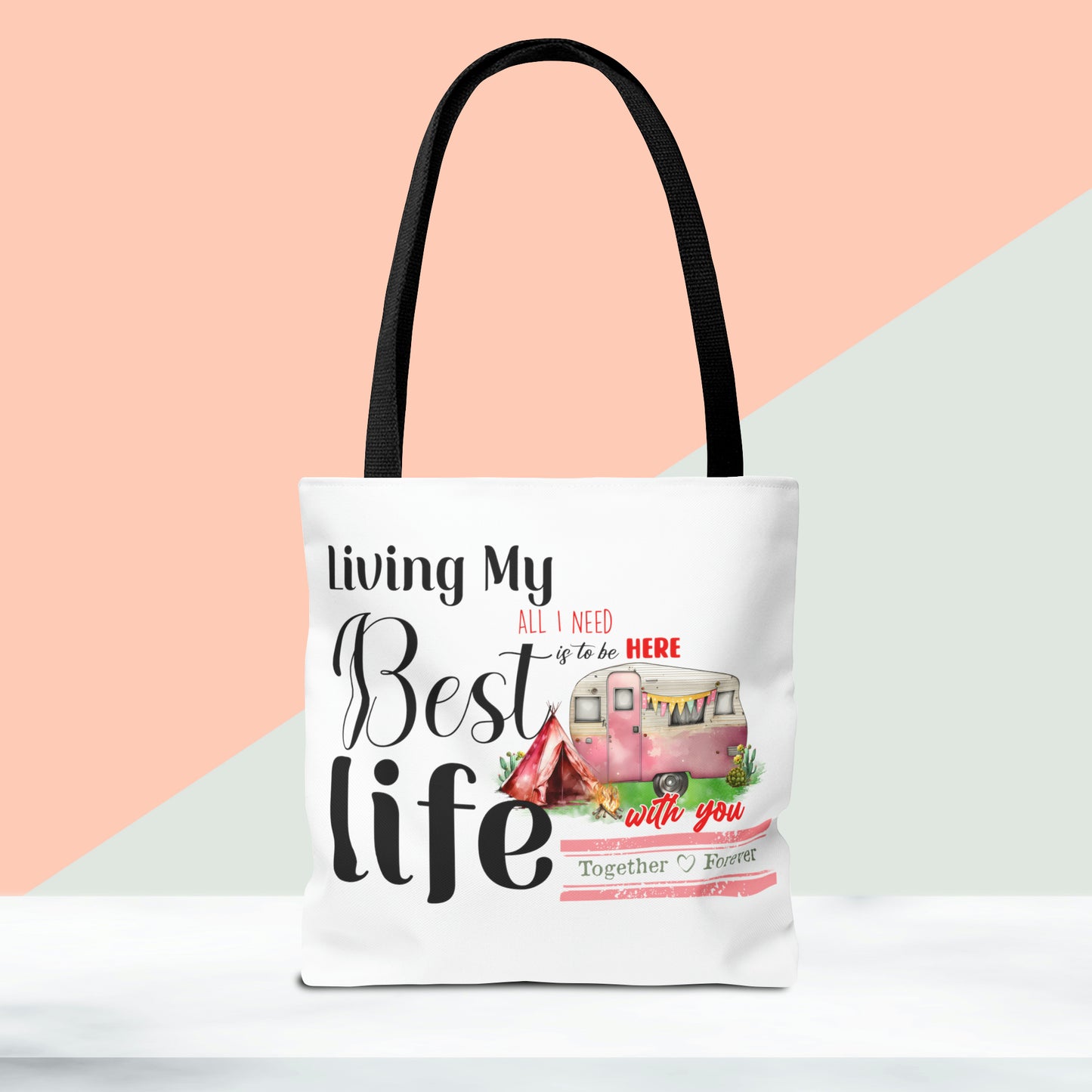 Happy Valentines Day Tote Bag