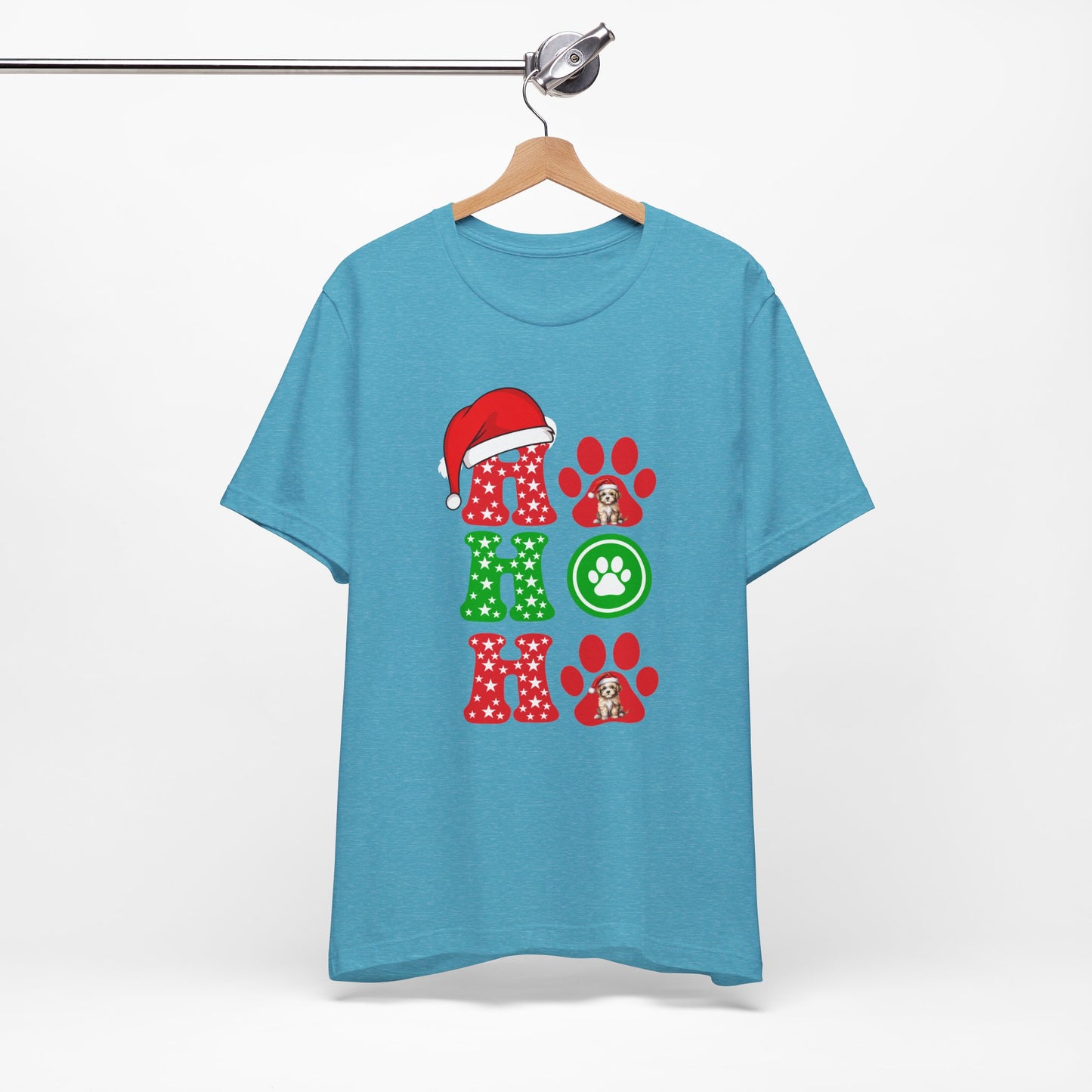 HO HO HO Unisex Tee, Christmas Shirt, Christmas Outfit, Merry Christmas T-shirt, Merry Christmas 2024 T-shirt, Christmas Gift, Family Holiday Outfit.