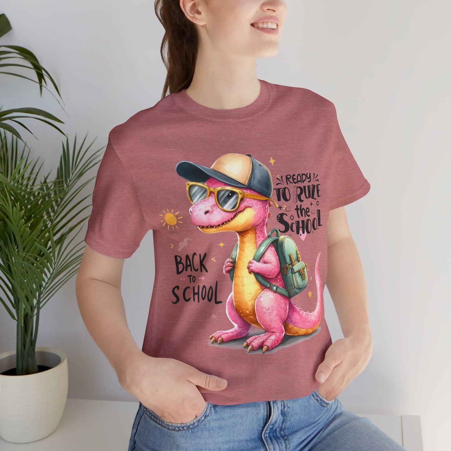 Ready To Rule The School T-shirt, Back To School T-Shirt, Teacher Back To school unisex jersey short sleeve.First Day Vibes T-Shirt.