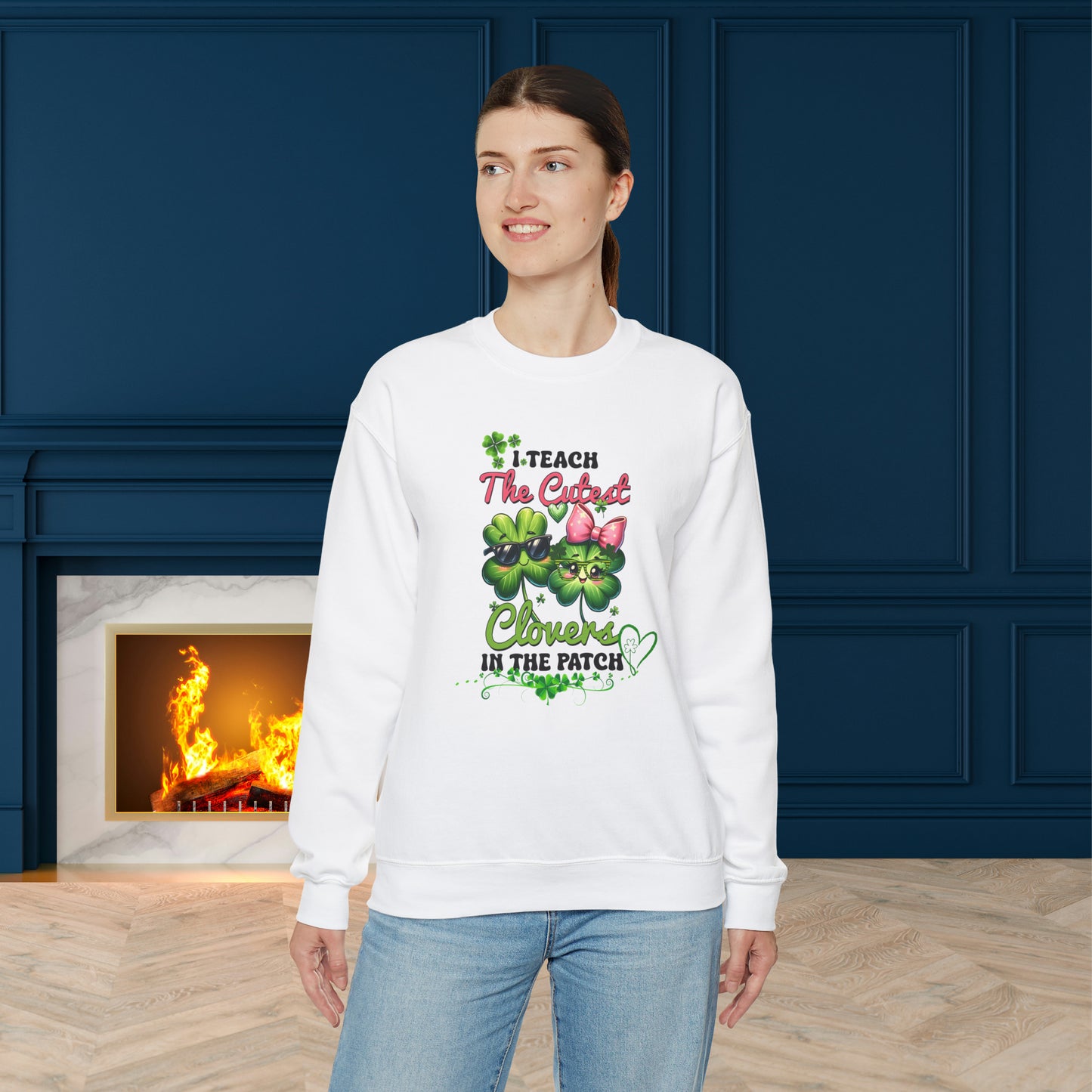 St Patrick's Day Unisex Heavy Blend™ Crewneck Sweatshirt