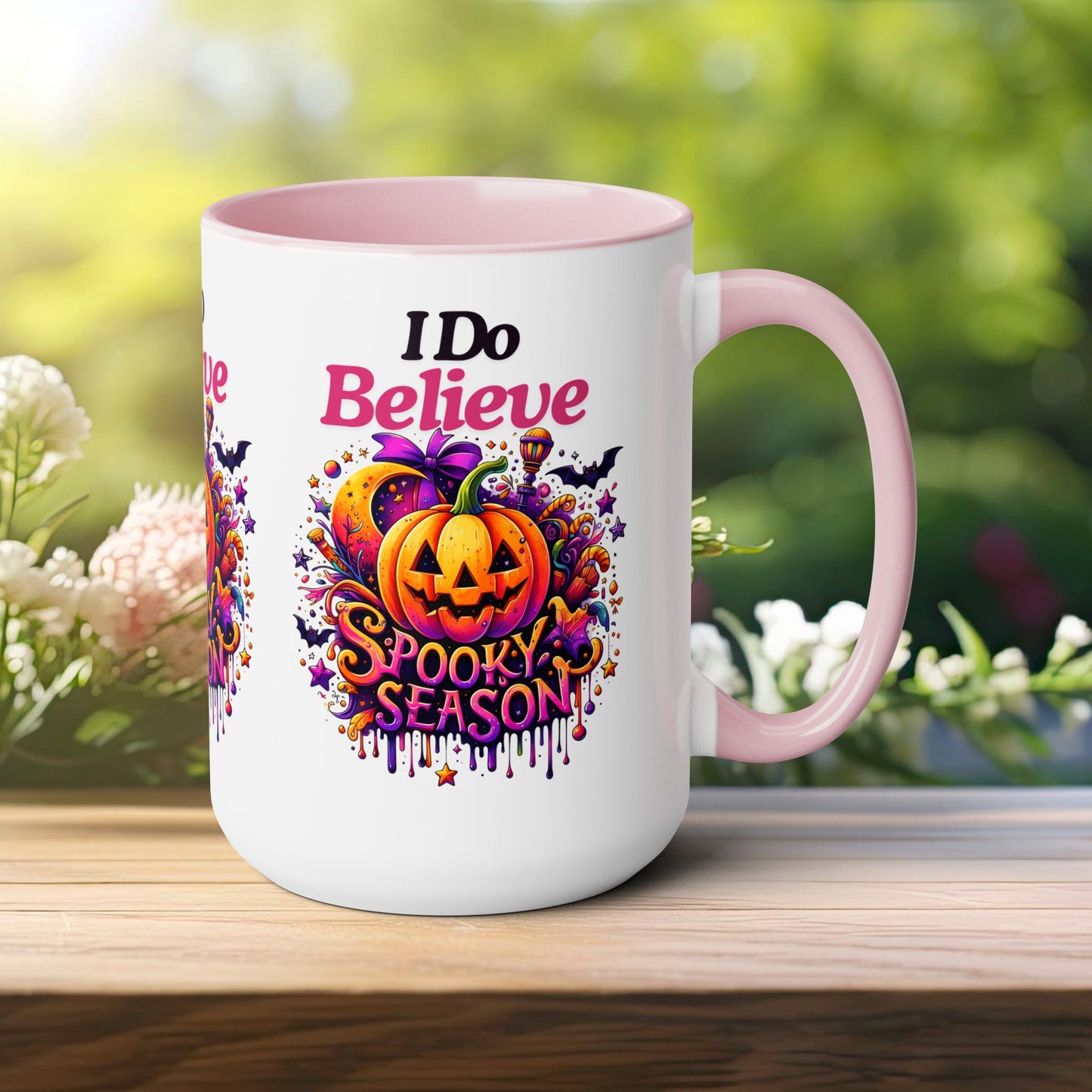 I Do Believe Spooky Season Halloween Coffee Mug,  Let's Go Halloween Coffee Mug, Trick or Treat Halloween Coffee Mug, Cute Skeleton Coffee Mug, Spooky Season Halloween Coffee Mug.