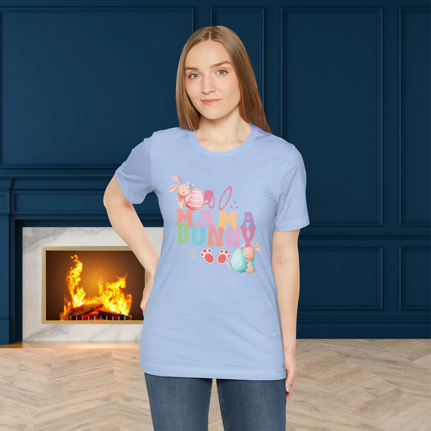 Mama Bunny Unisex Jersey Short Sleeve Tee