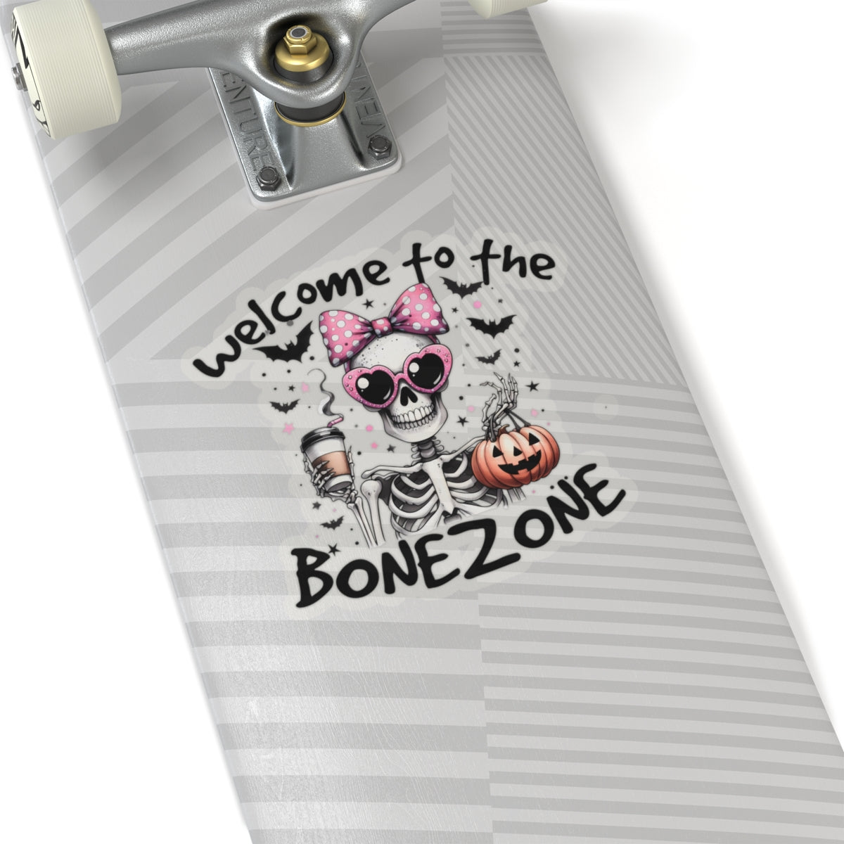 welcome to the Bone Zone Kiss-Cut Stickers, Happy Halloween Kiss-Cut Stickers, Spooky Season Kiss-Cut Stickers, Cute Cat Halloween Kiss-Cut Stickers.