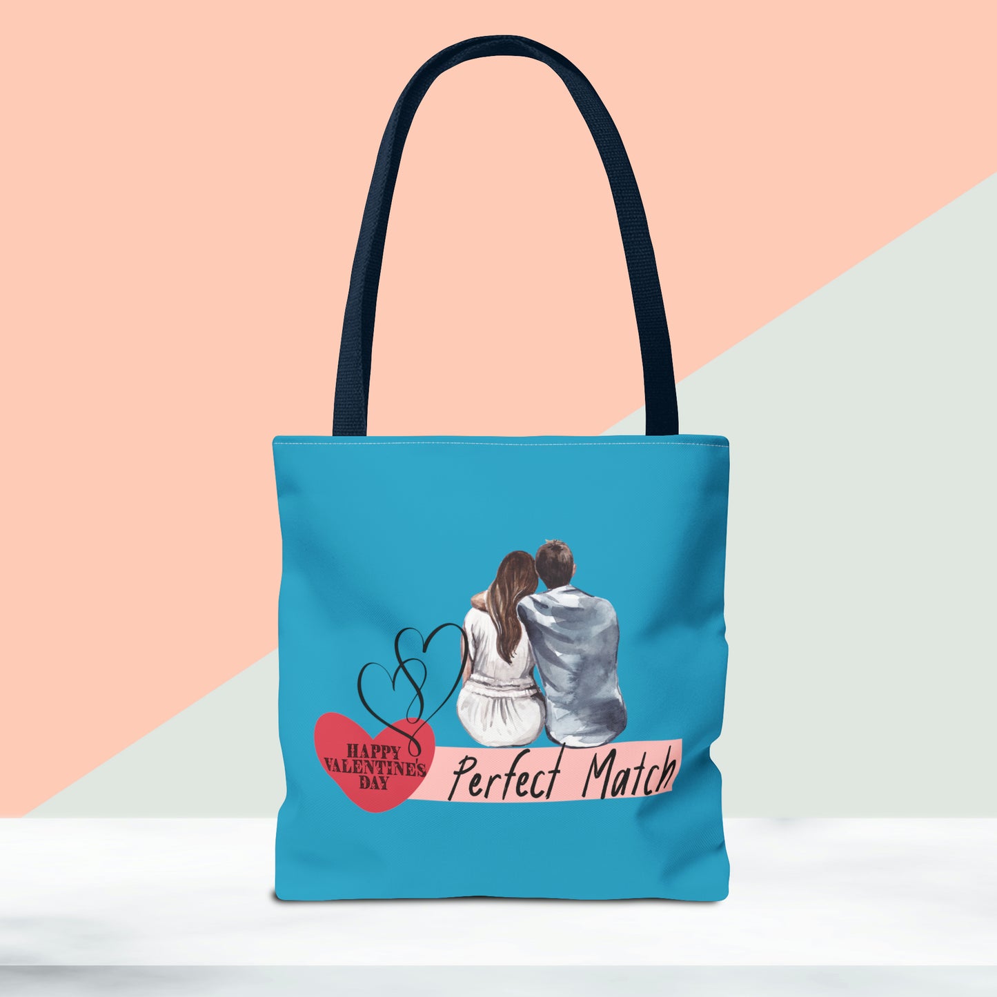 Happy Valentines Day Tote Bag