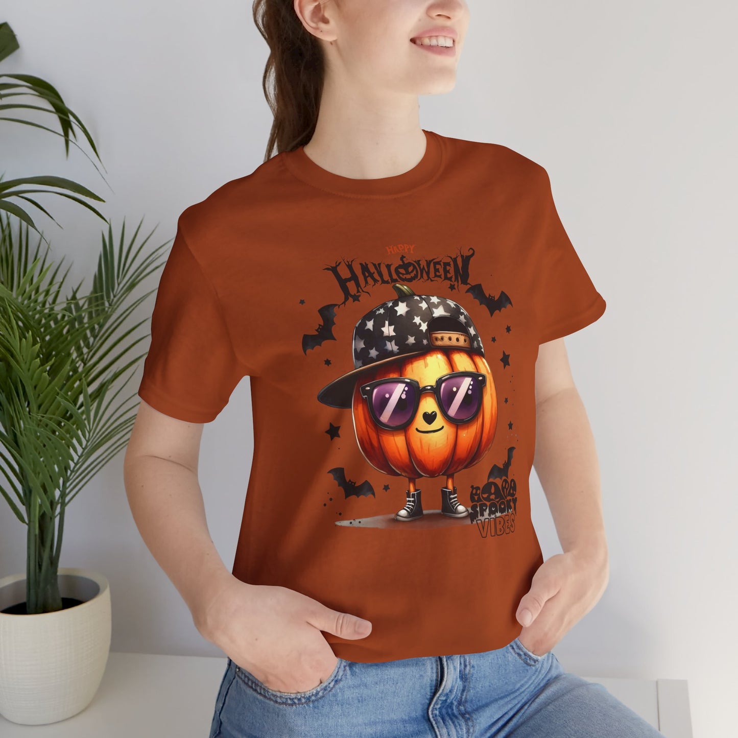 Spooky Vibes Halloween T-shirt, Happy Halloween T-shirt, Trick Or Treat T-shirt, Halloween T-shirt, Cool Halloween T-shirt, Spooky T-shirt,