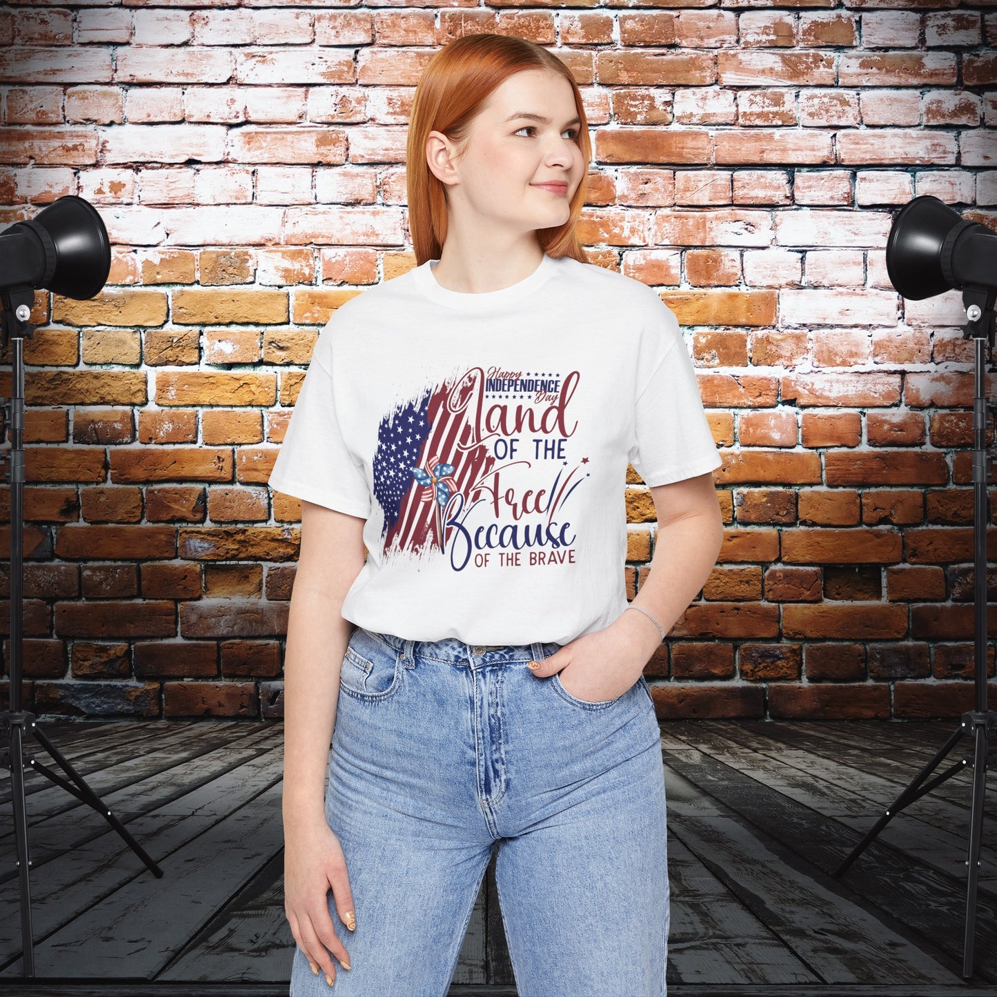 4th of July T-shirt, Happy Independence DayT-Shirt, Fourth of July unisex jersey short sleeve.