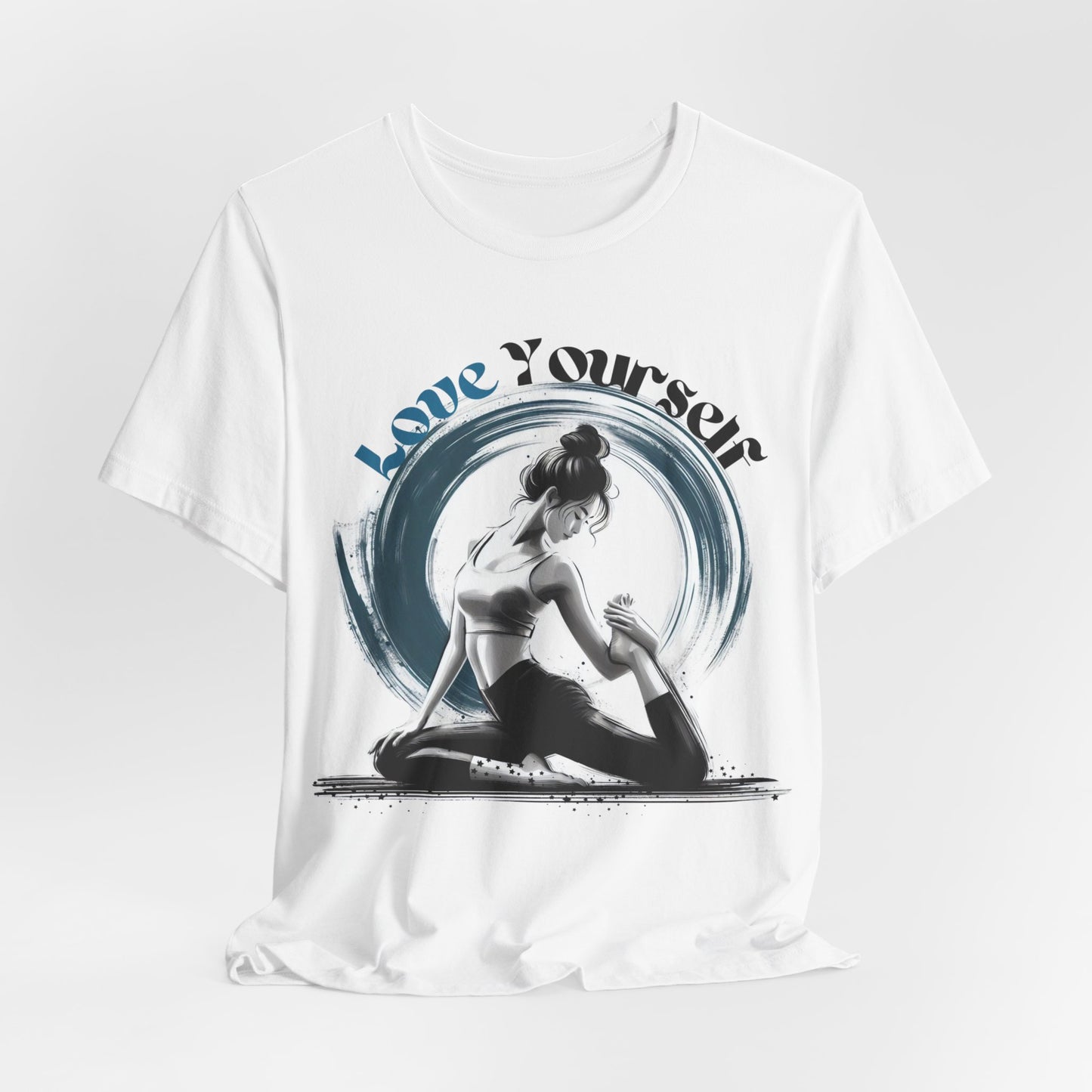 Love Yourself Yoga T-Shirt, Cute Yoga workout Shirt, Yoga lovers T-shirt, Yoga Instructor Gift, Gym shirt, Gift For Yoga lover, Gift For Yogi.