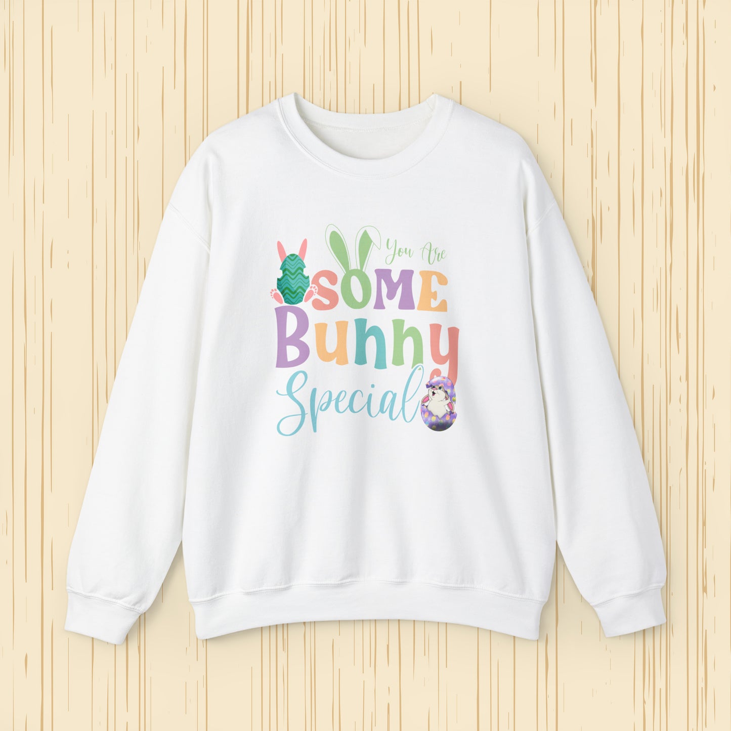 Easter Bunny Unisex Crewneck Sweatshirt