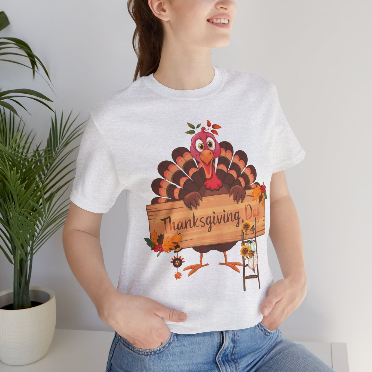 Thanksgiving Day T-shirt, Happy thanksgiving 2024 T-shirt, Thanksgiving Gift,Turkey Shirt, Family Thanksgiving, Holiday Outfit.