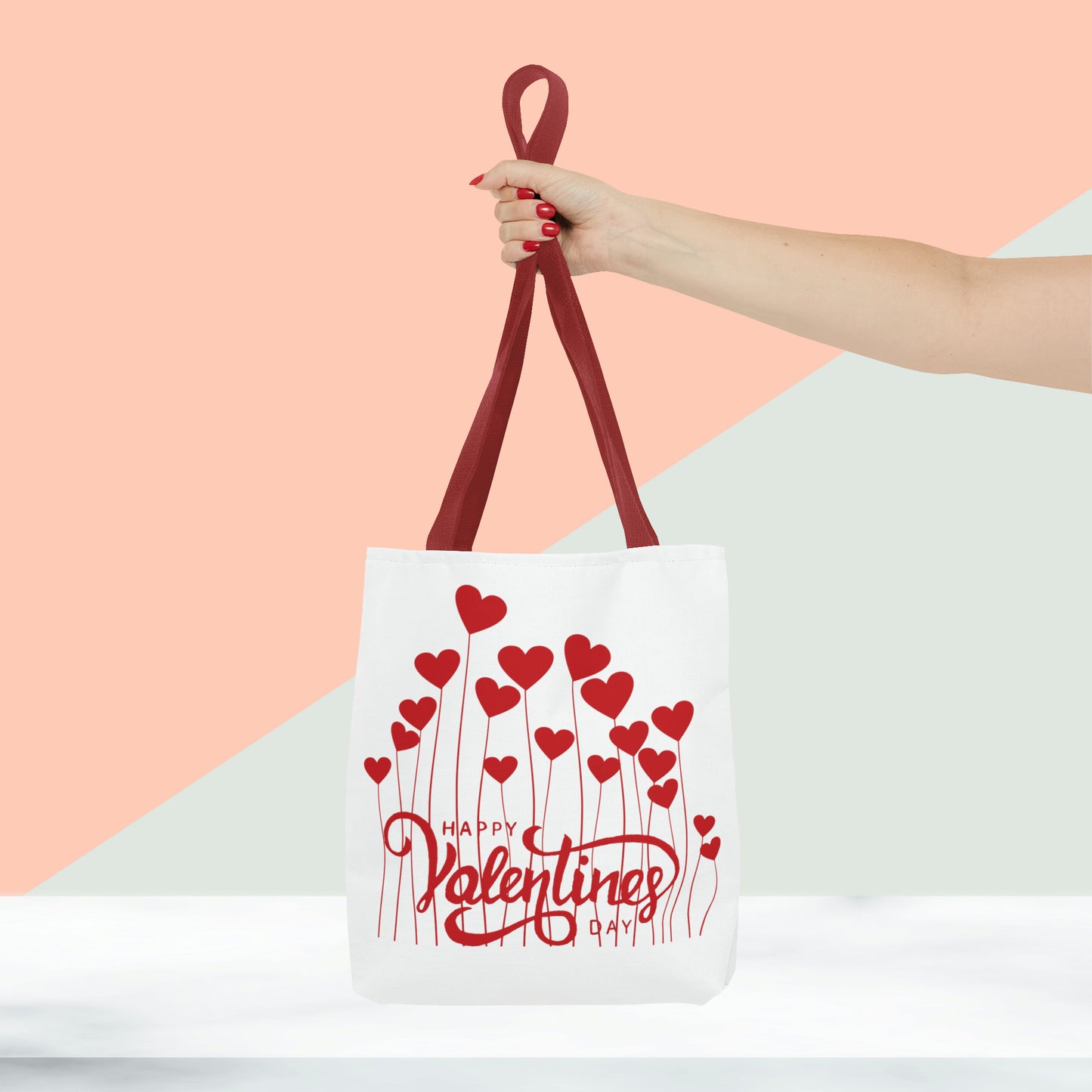 Happy Valentines Day Tote Bag