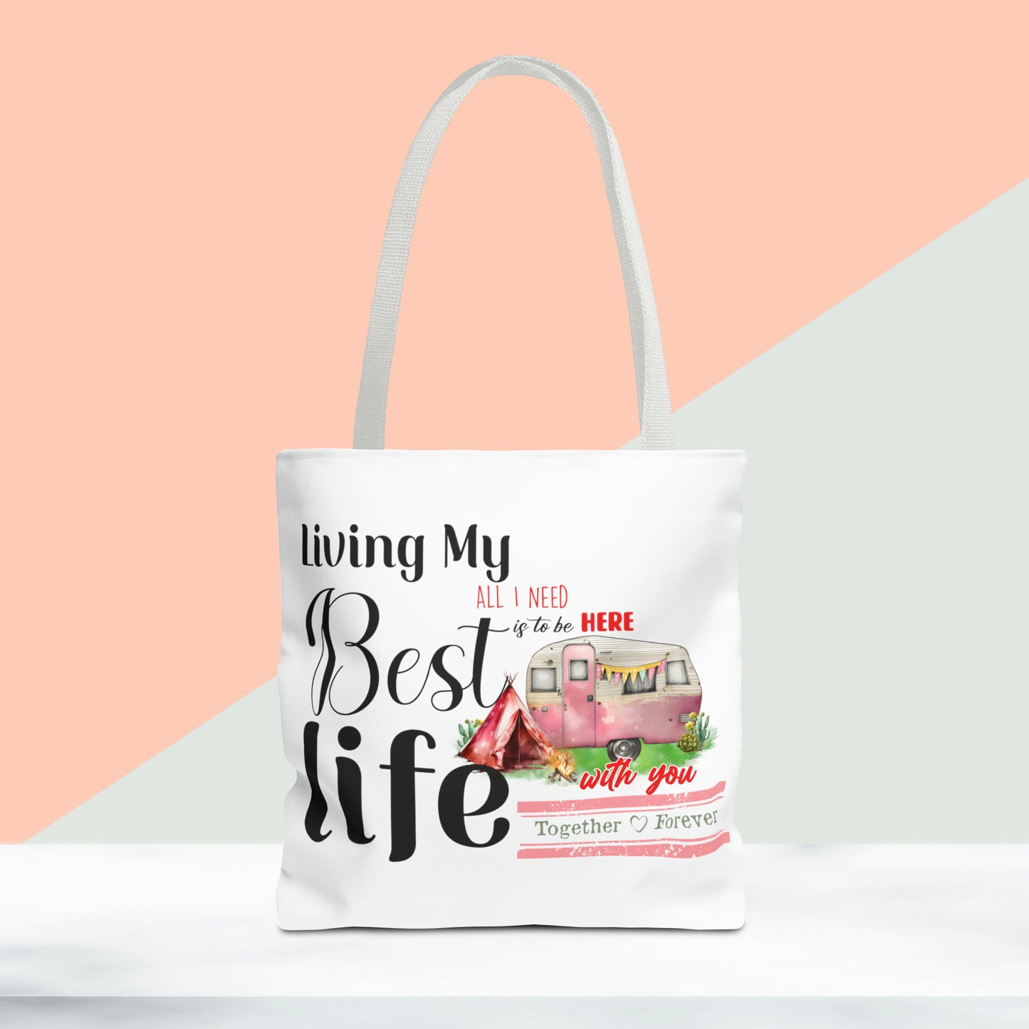 Happy Valentines Day Tote Bag