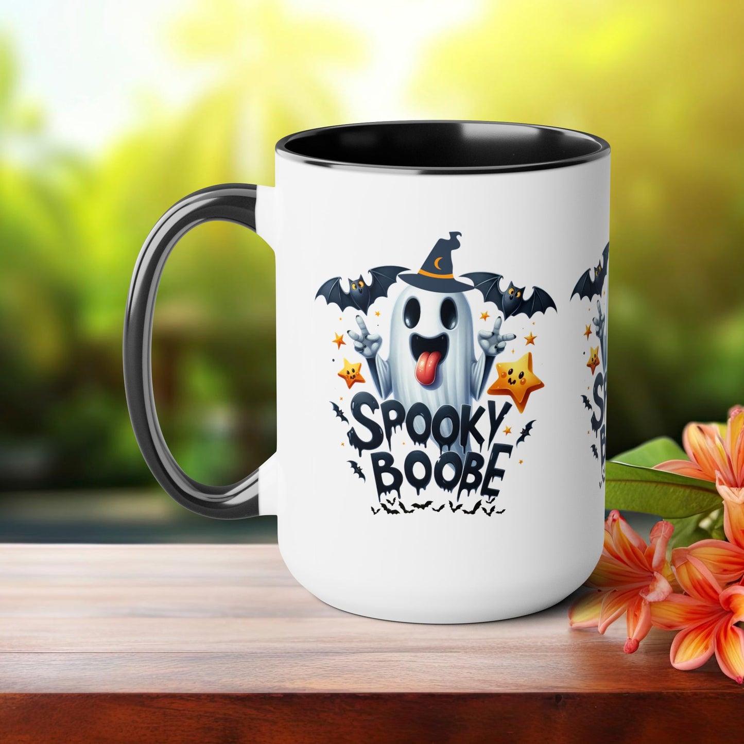 Spooky Boo Happy Halloween Coffee Mug,  Let's Go Halloween Coffee Mug, Trick or Treat Halloween Coffee Mug, Cute Ghost Coffee Mug, Spooky Season Halloween Coffee Mug.