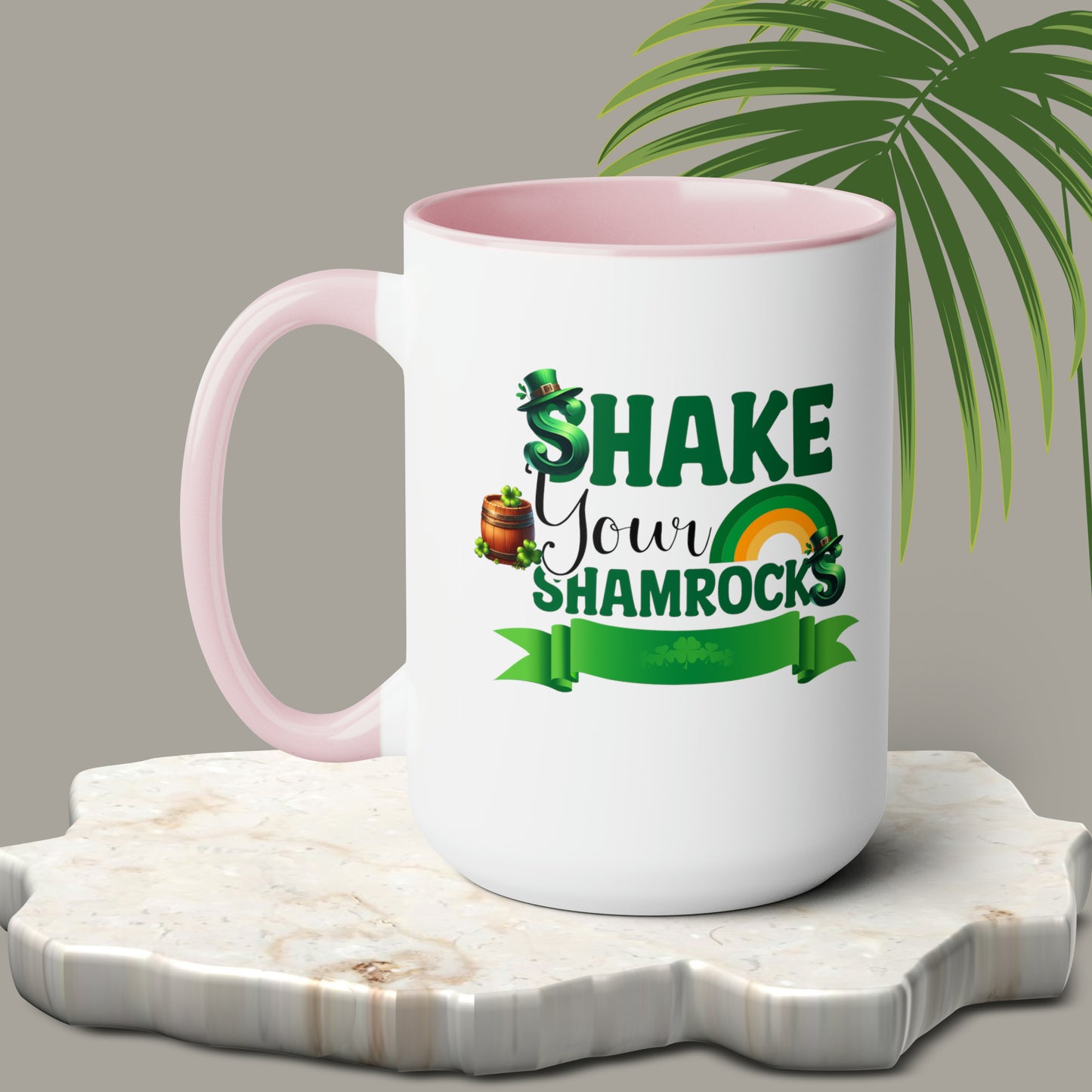 St Patrick's Day two-Tone Coffee Mugs, 15oz