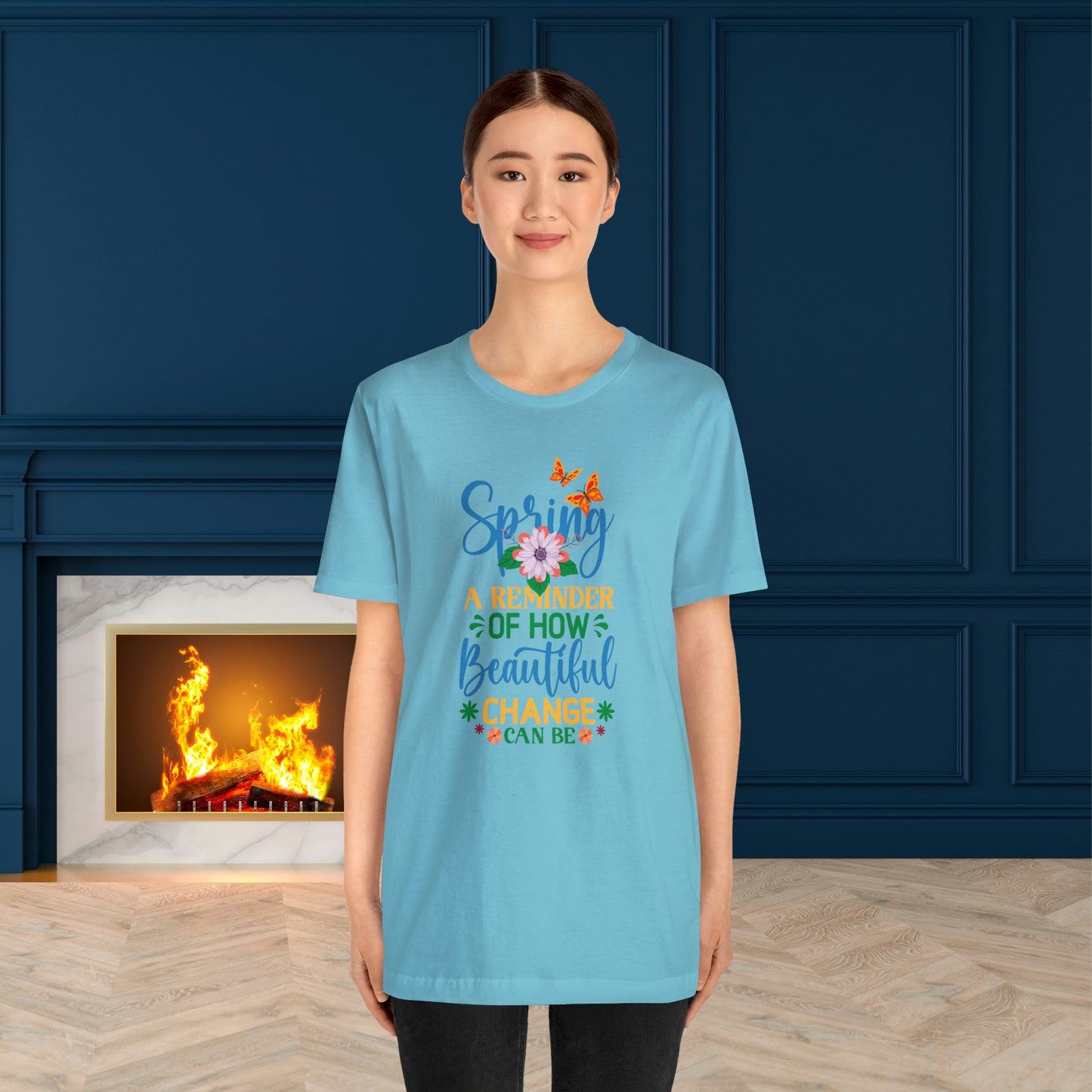 Spring Beautiful Change Unisex T-shirt, Spring Trendy Shirt.