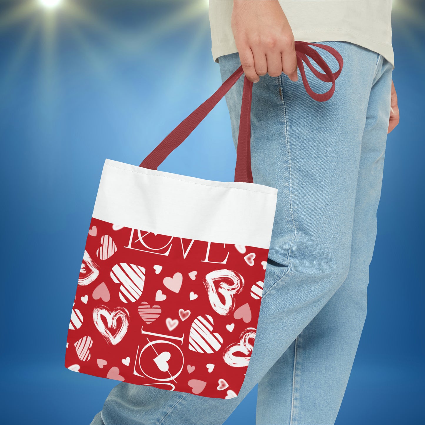 Happy Valentines Day Tote Bag