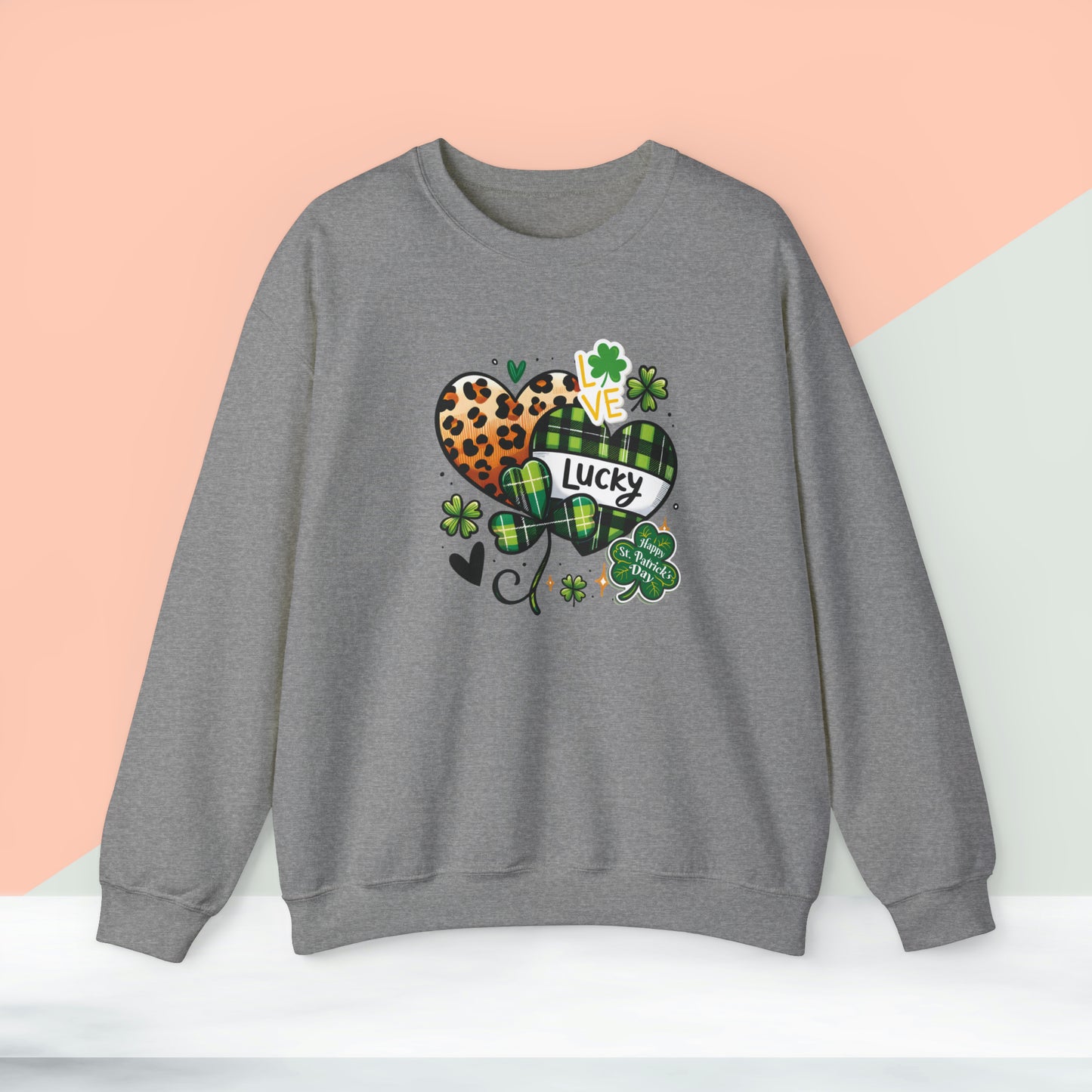 Patrick's Day Unisex Heavy Blend™ Crewneck Sweatshirt