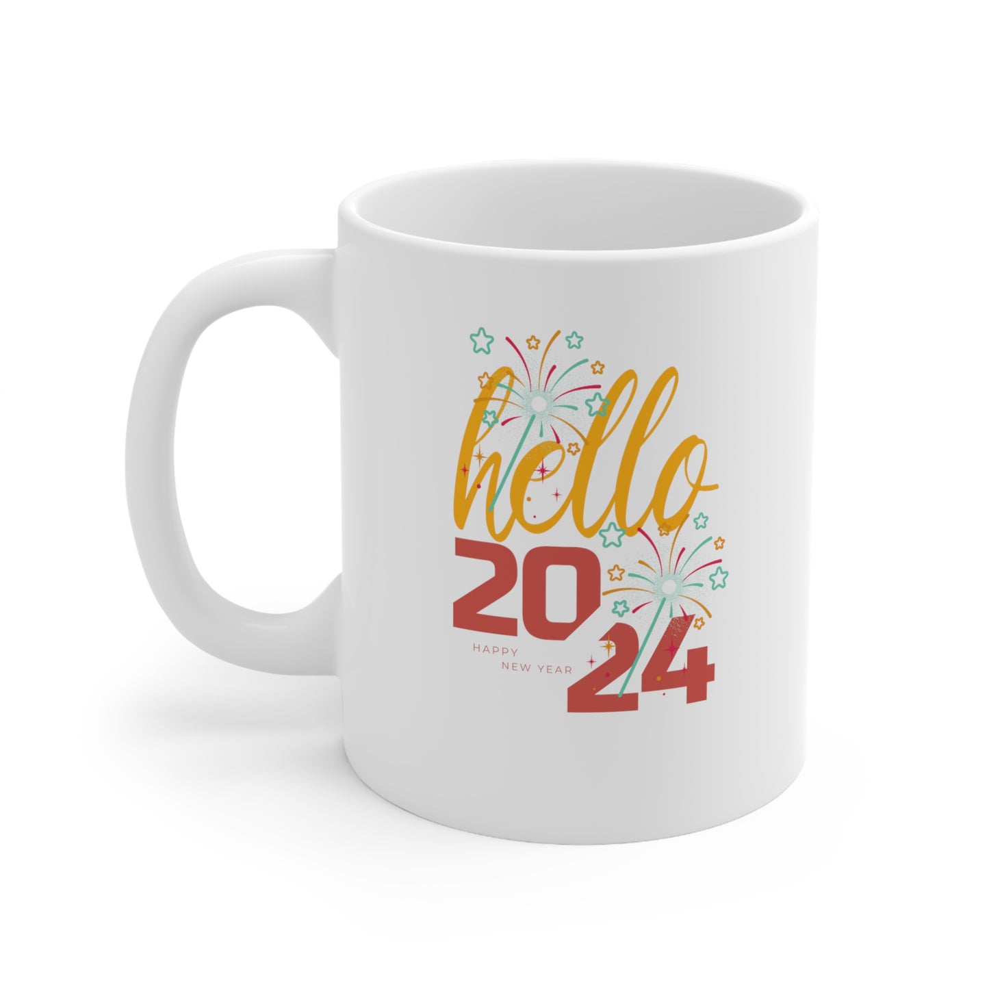 Happy New Year Ceramic Mug 11oz